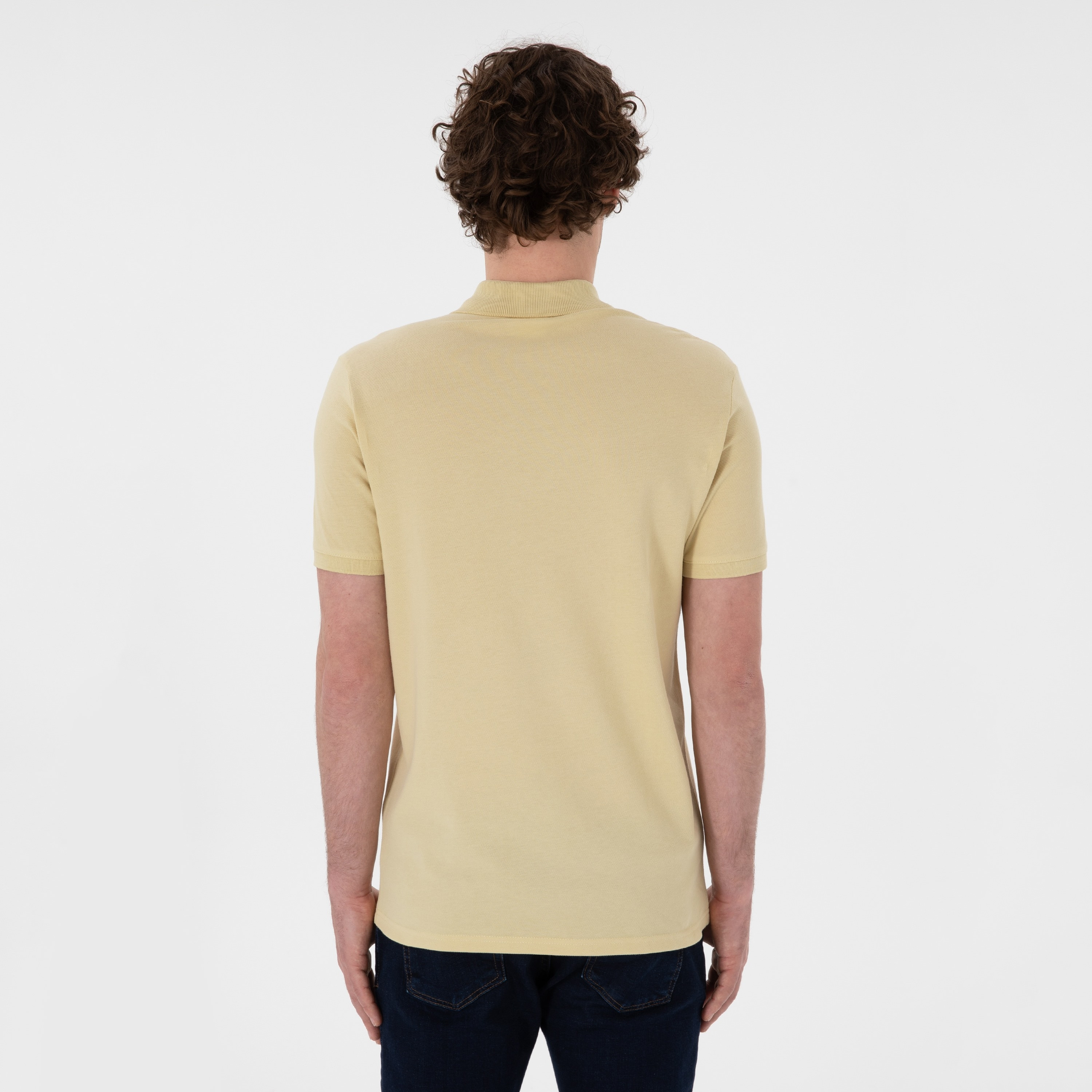 U.S. Polo Assn Plain Collared Short Sleeves Men's Polo T-Shirt-men-clothing-tshirtsandpolos-polos-image-4