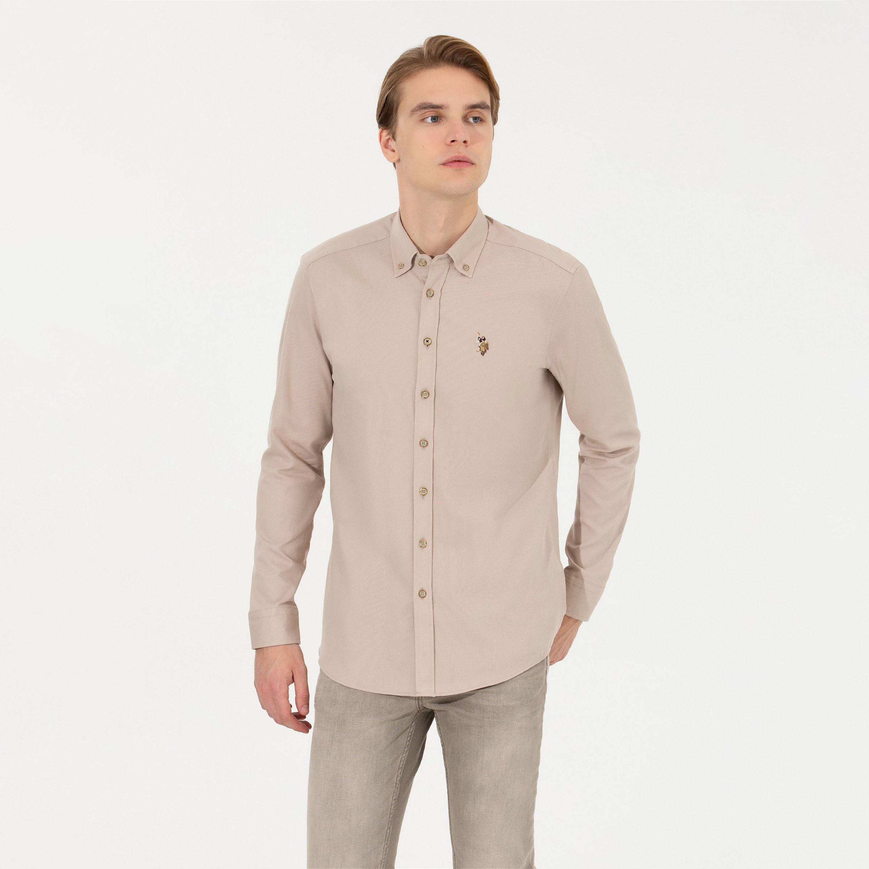 Men's long sleeve on sale button up shirts