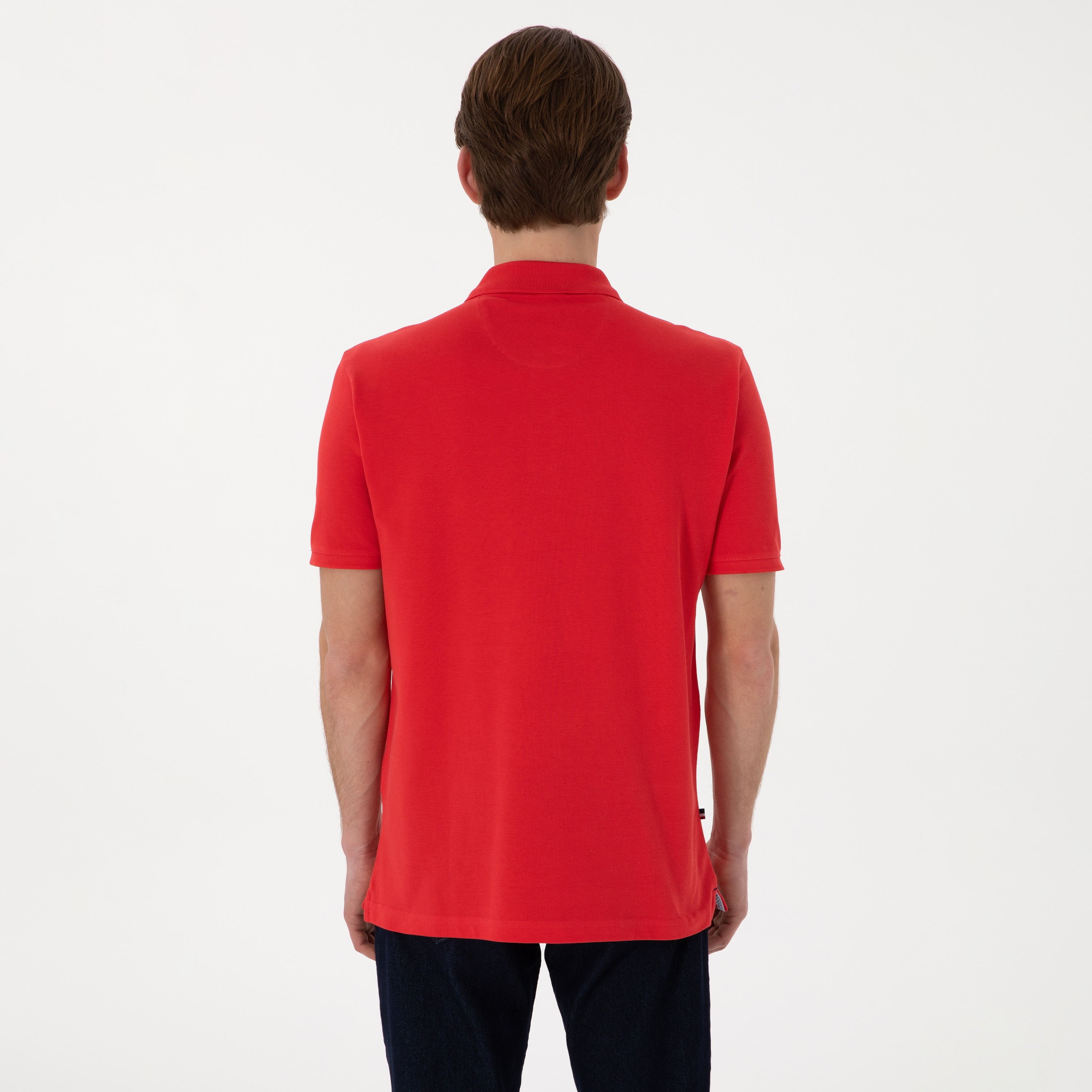 U.S. Polo Assn Plain Collared Short Sleeves Men's Polo T-Shirt-men-clothing-tshirtsandpolos-polos-image-4