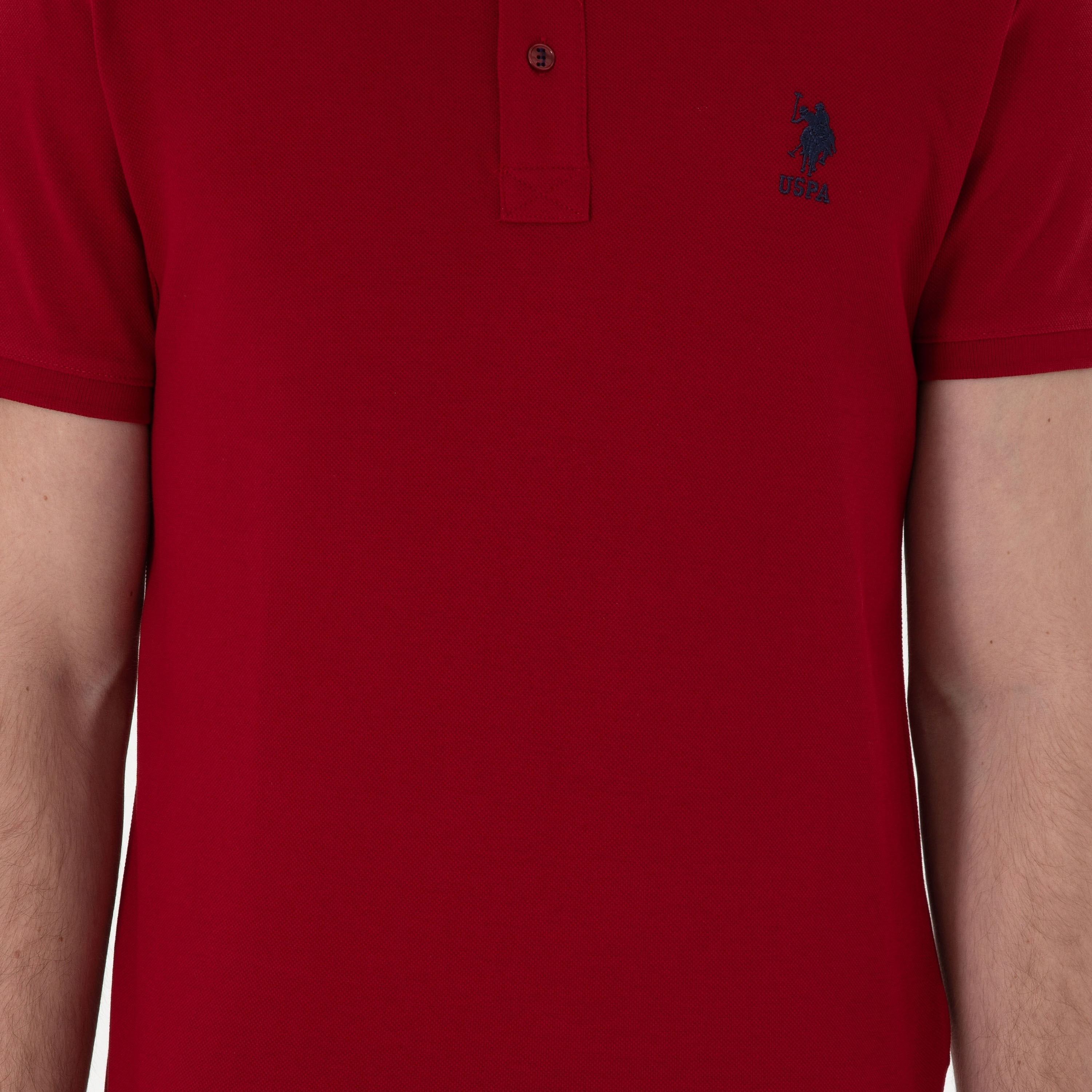 U.S. Polo Assn Plain Collared Short Sleeves Men's Polo T-Shirt-men-clothing-tshirtsandpolos-polos-image-6