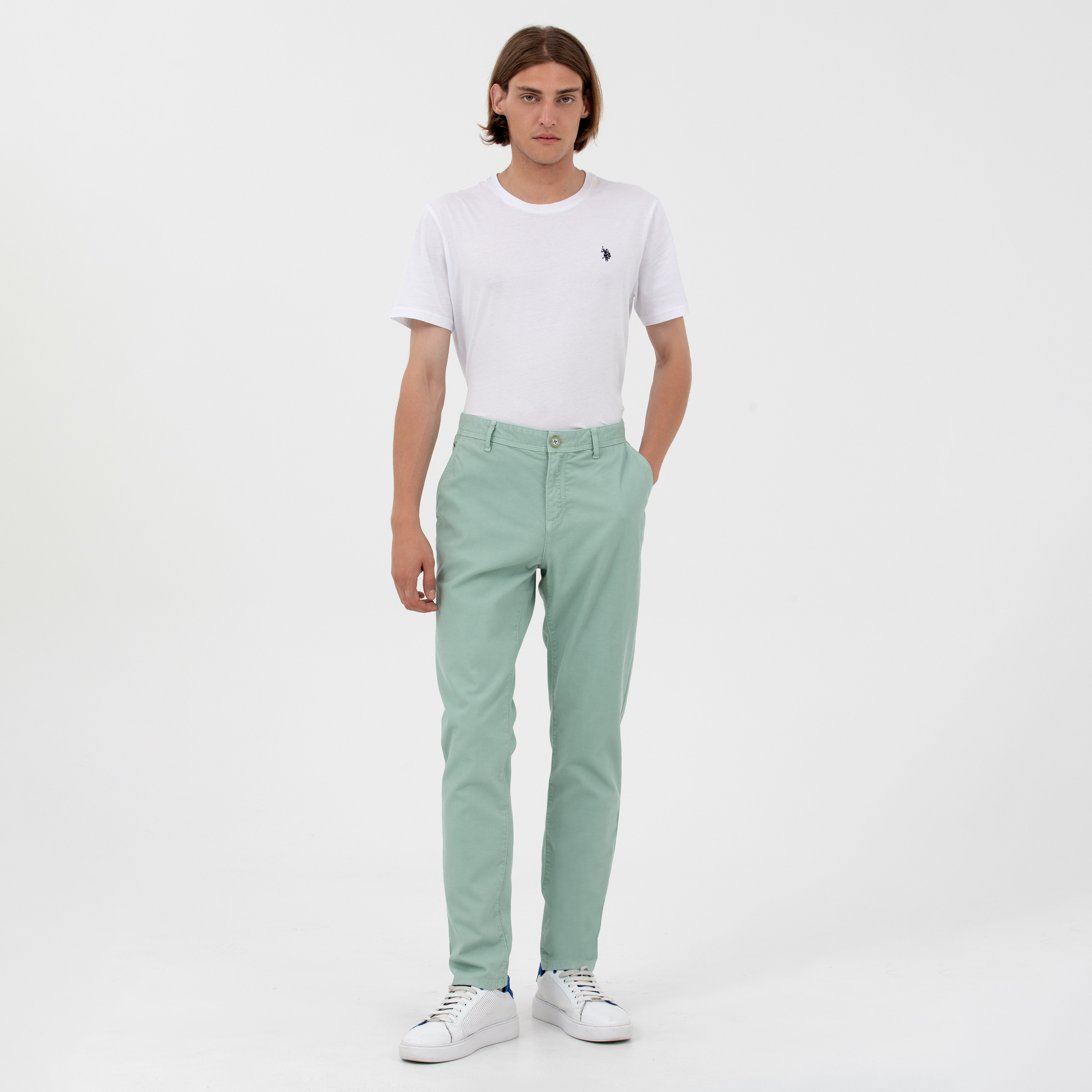  تشينوز من يو اس بولو اسن ذو منقوش بخصر متوسط مع مرتفع وجيب-men-clothing-bottoms-trousersandchinos-chinos-image-8