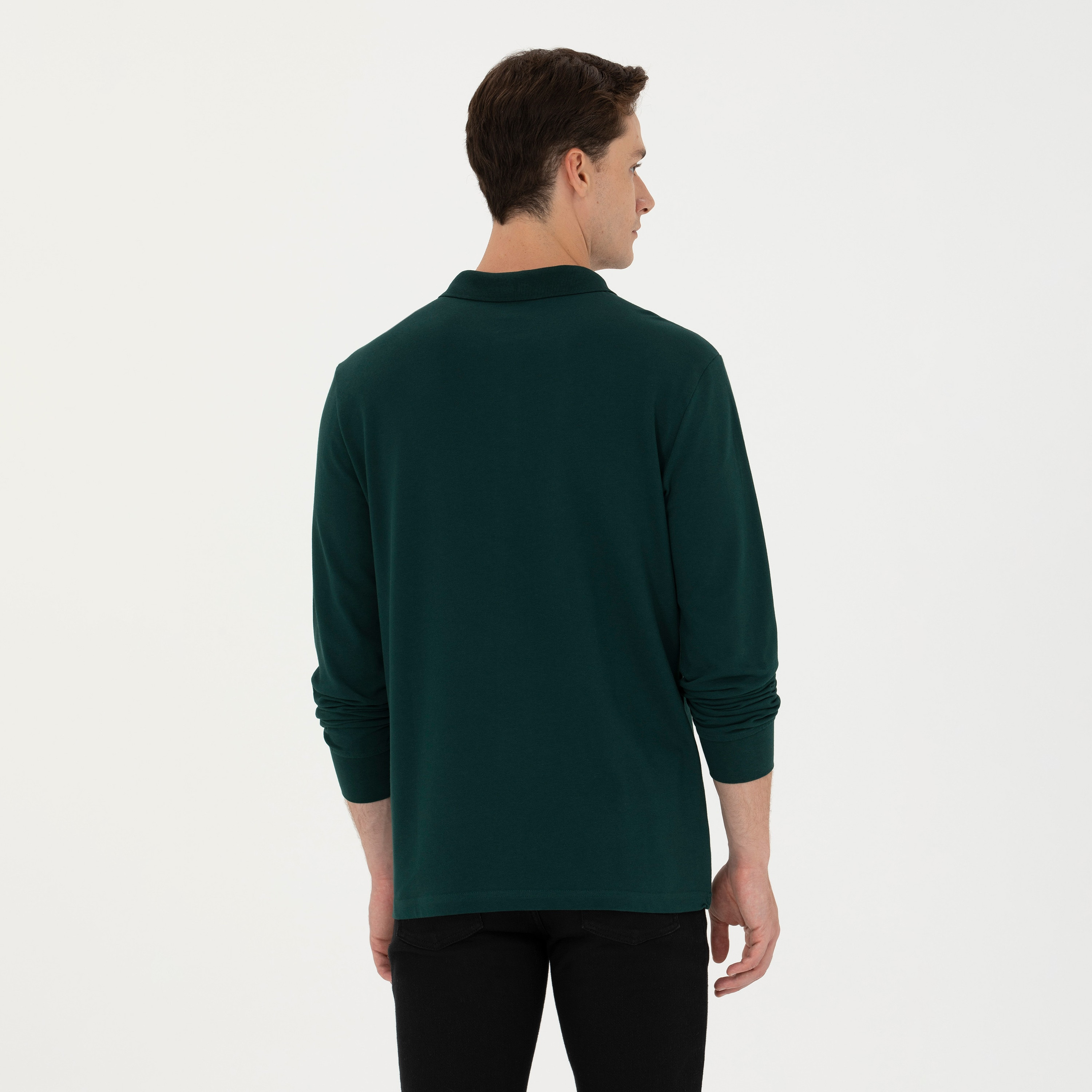 تيشيرت بولو بياقة وأكمام طويلة وبشعار ماركة يو إس بولو أسن-men-clothing-tshirtsandpolos-polos-image-4