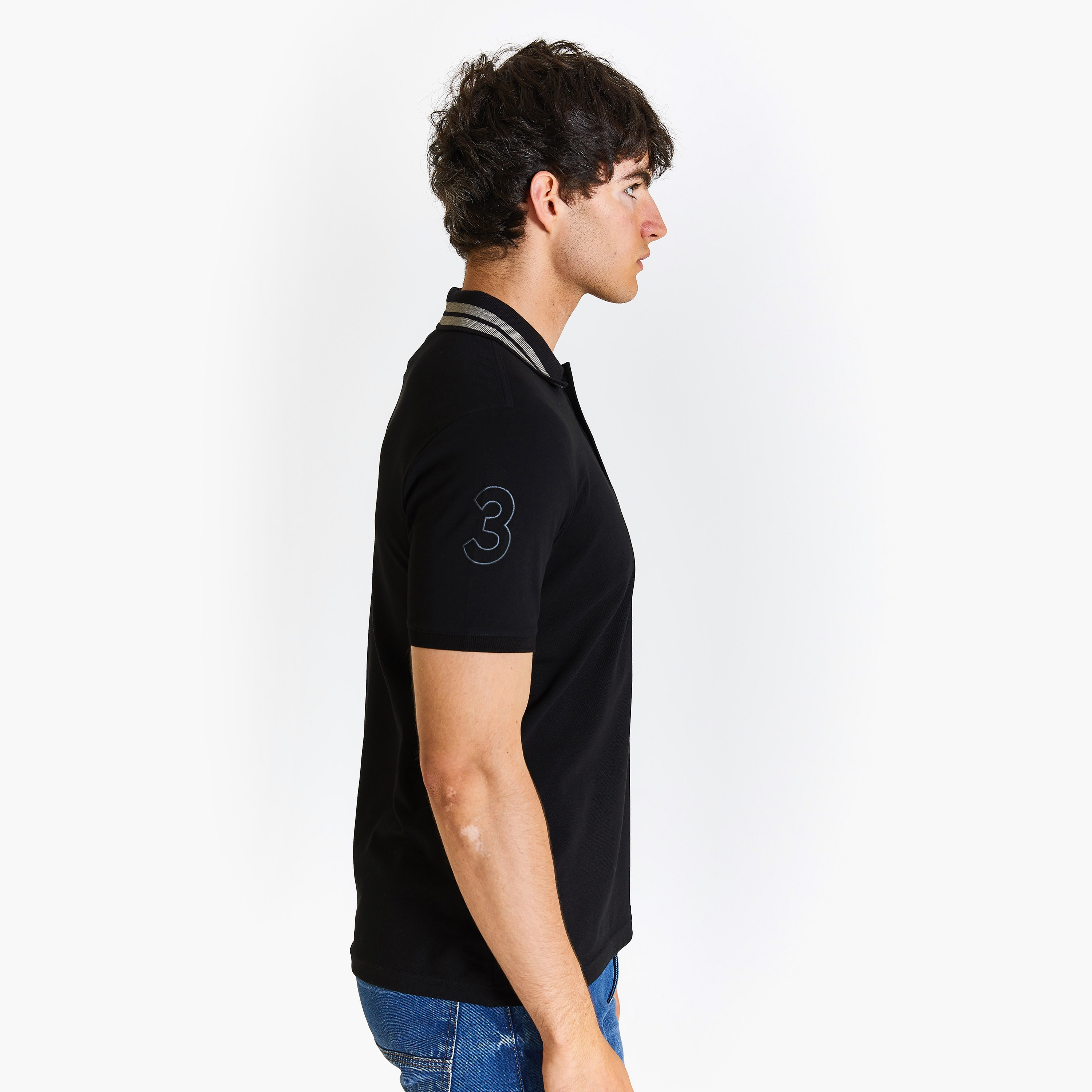U.S.Polo'Assn Embroidered Logo Collared Short Sleeves Polo T-Shirt-men-clothing-tshirtsandpolos-polos-image-2