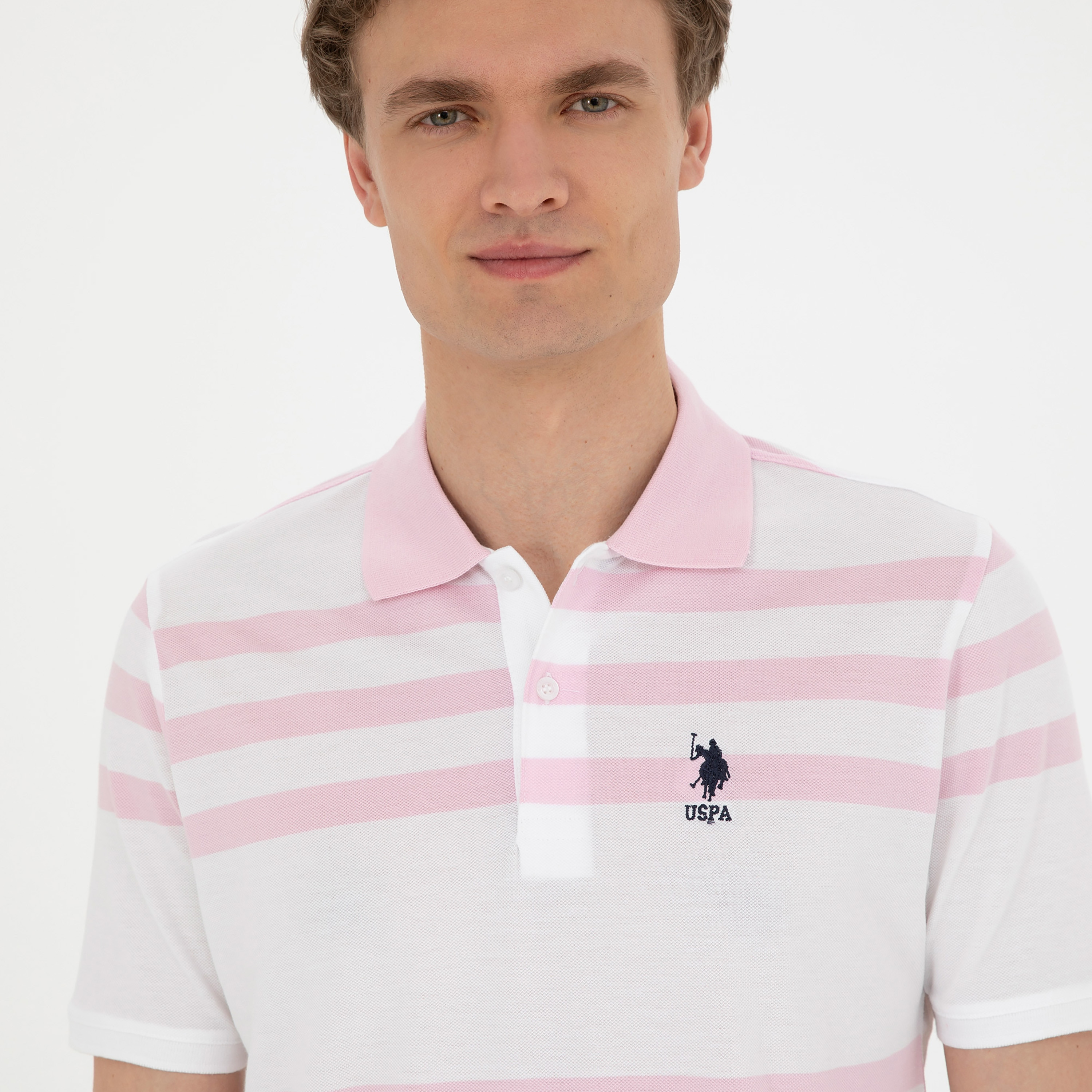 U.S.Polo'Assn Stripes Collared Short Sleeves Polo T-Shirt-men-clothing-tshirtsandpolos-polos-image-11