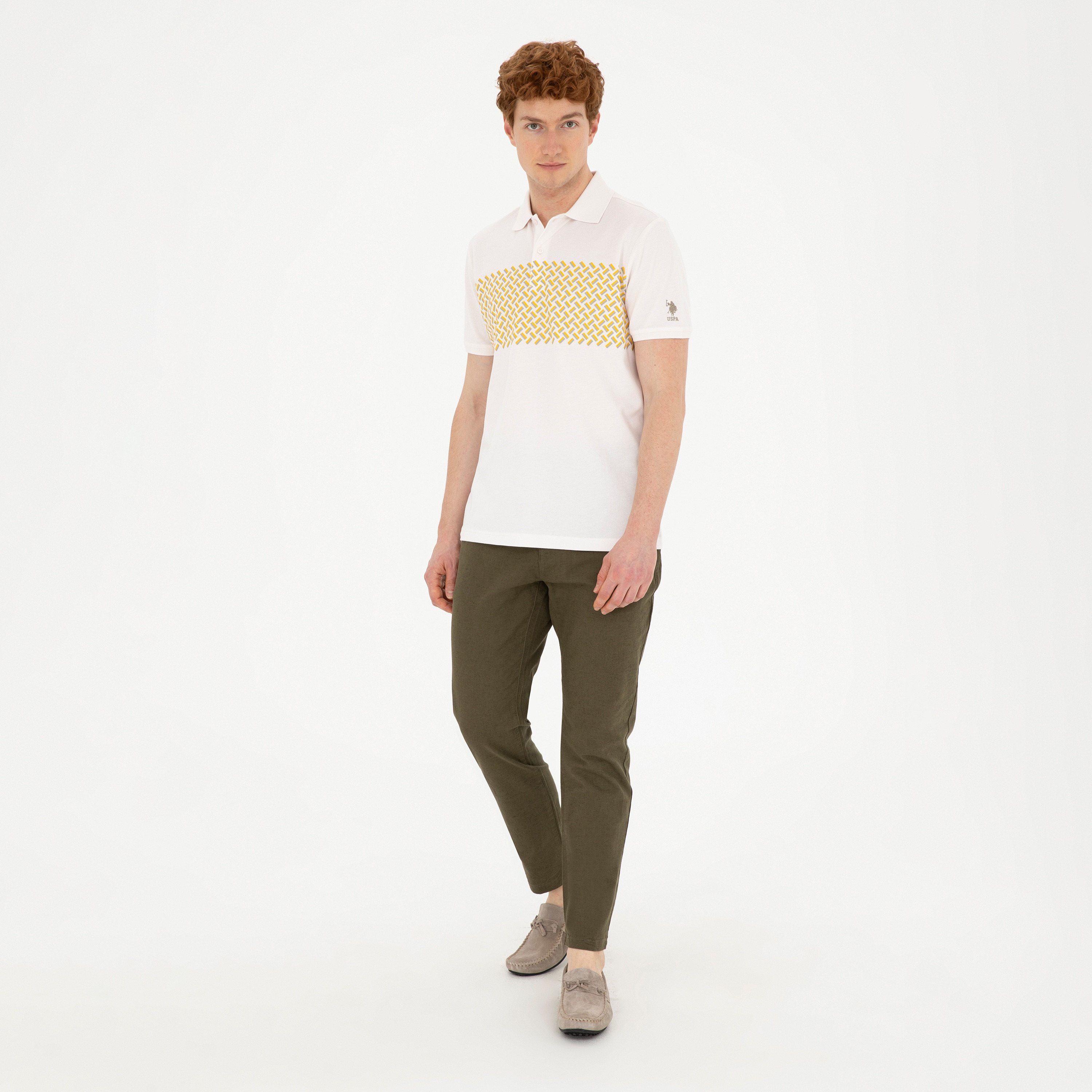 U.S.Polo'Assn Printed Collared Short Sleeves Polo T-Shirt-men-clothing-tshirtsandpolos-polos-image-2