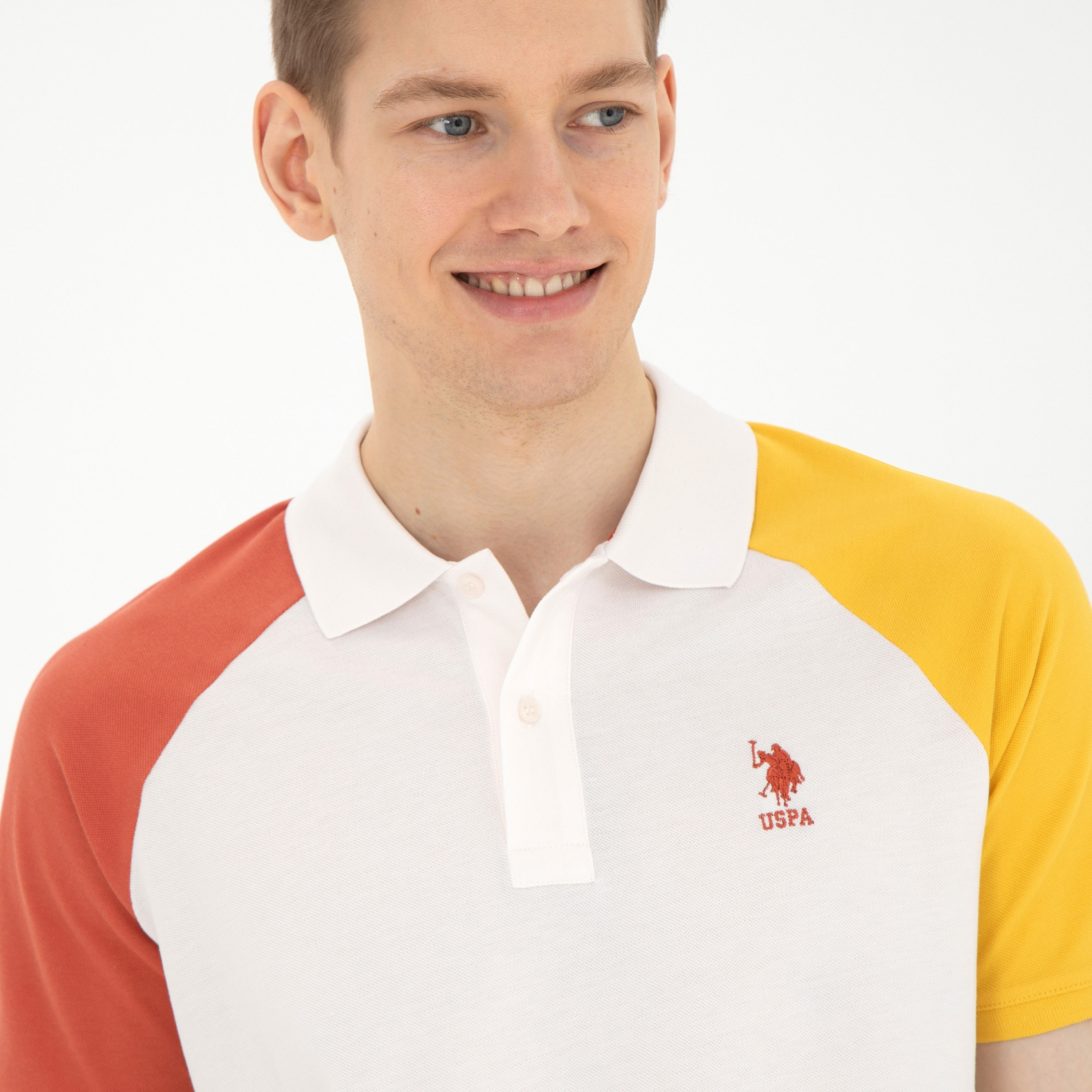بولو تي شيرت ذو كولور بلوك من يو إس بولو أسن بأكمام قصيرة-men-clothing-tshirtsandpolos-polos-image-3