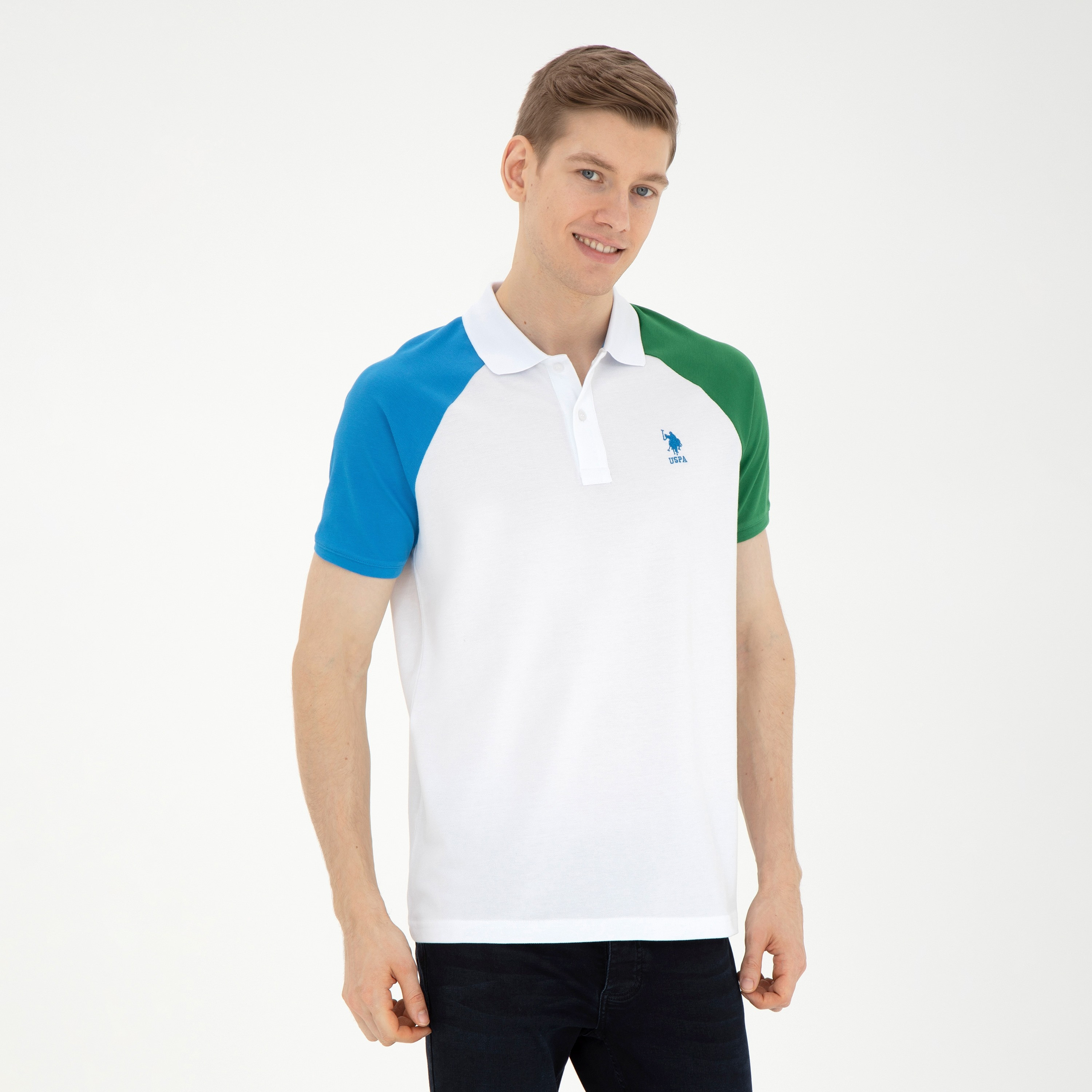 بولو تي شيرت ذو كولور بلوك من يو إس بولو أسن بأكمام قصيرة-men-clothing-tshirtsandpolos-polos-image-8