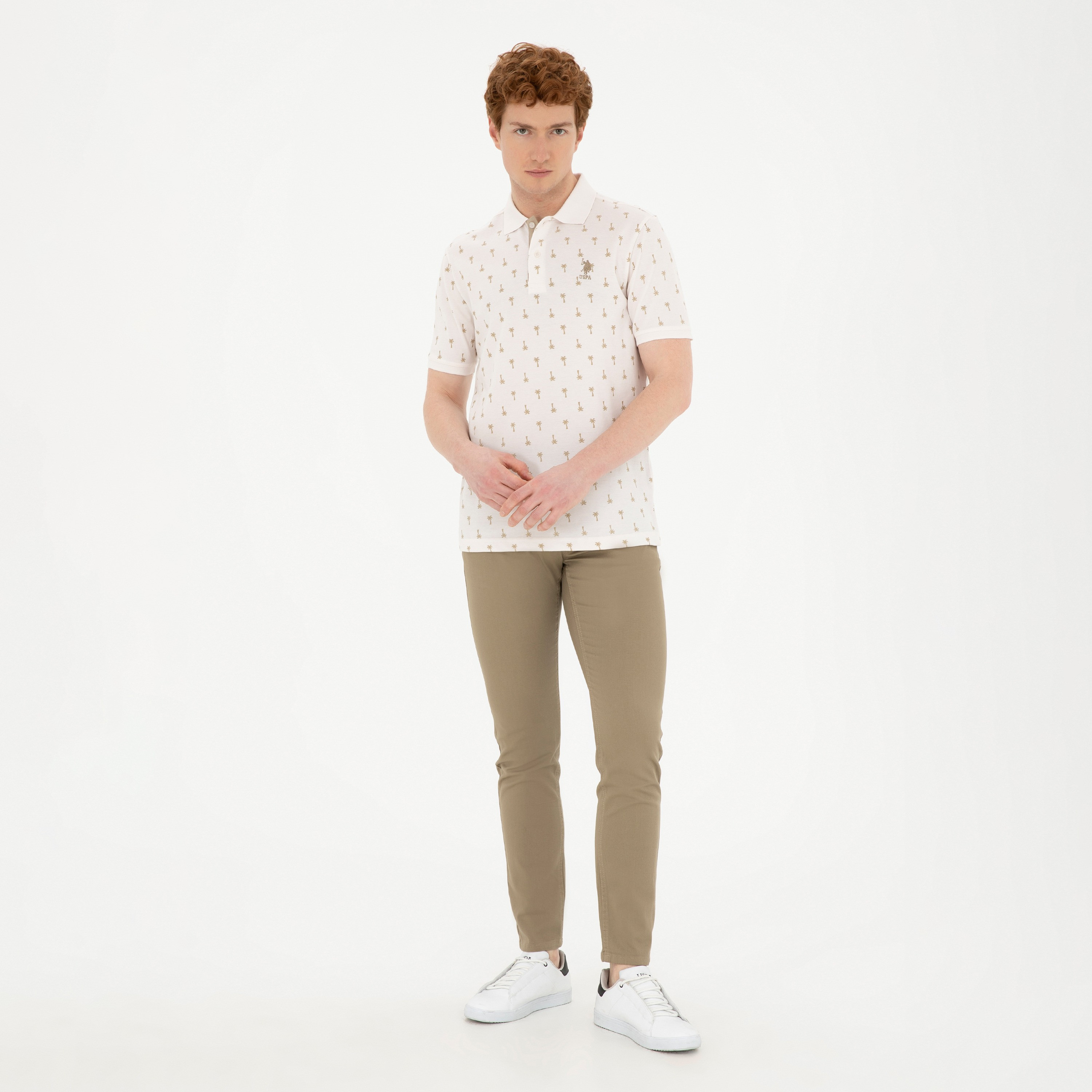 قميص بولو بأكمام قصيرة بياقة مطبوعة من U.S.Polo'Assn-men-clothing-tshirtsandpolos-polos-image-10