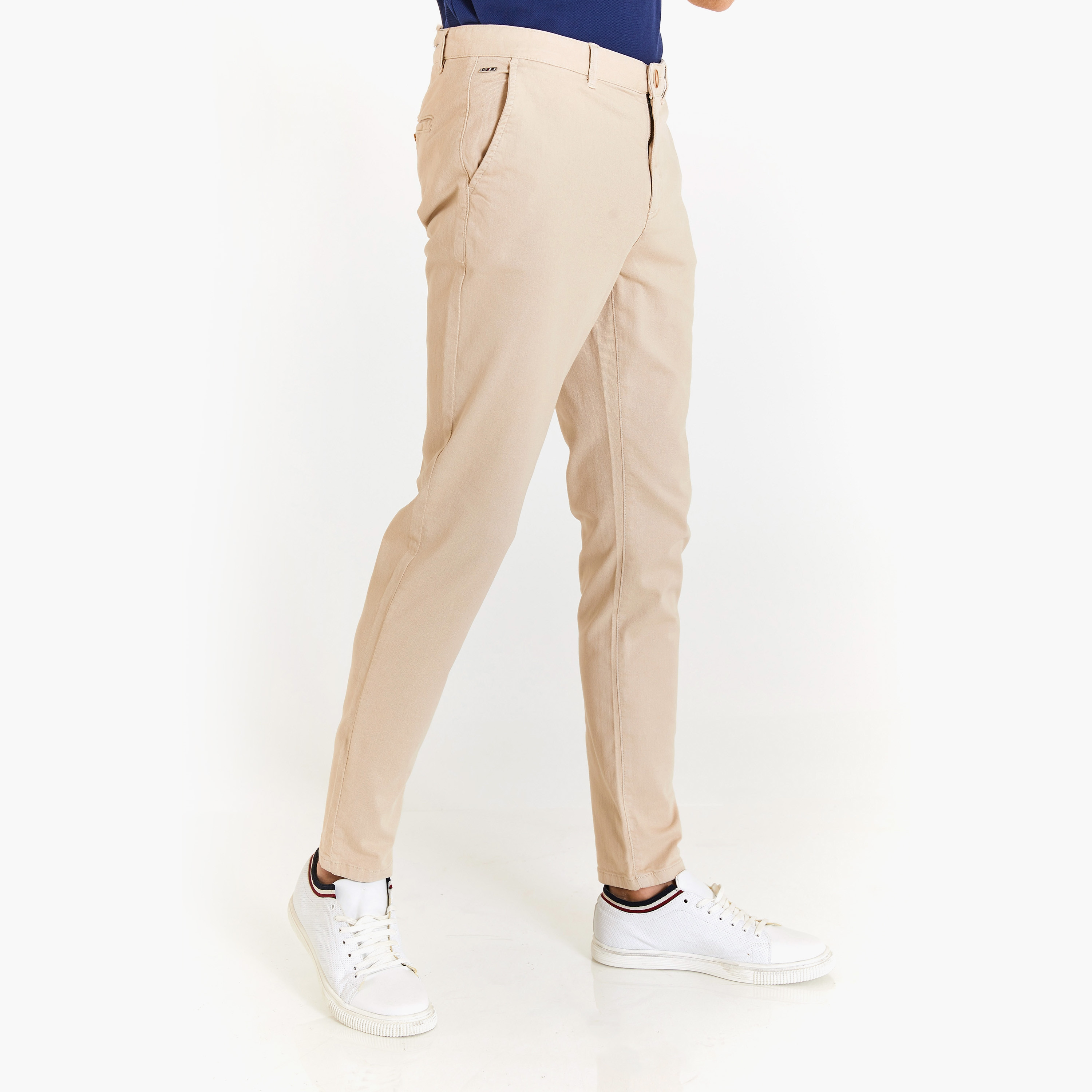 U.S.Polo'Assn Slim Fit 4 Pockets Mid-Rise Chinos-men-clothing-bottoms-trousersandchinos-chinos-image-2