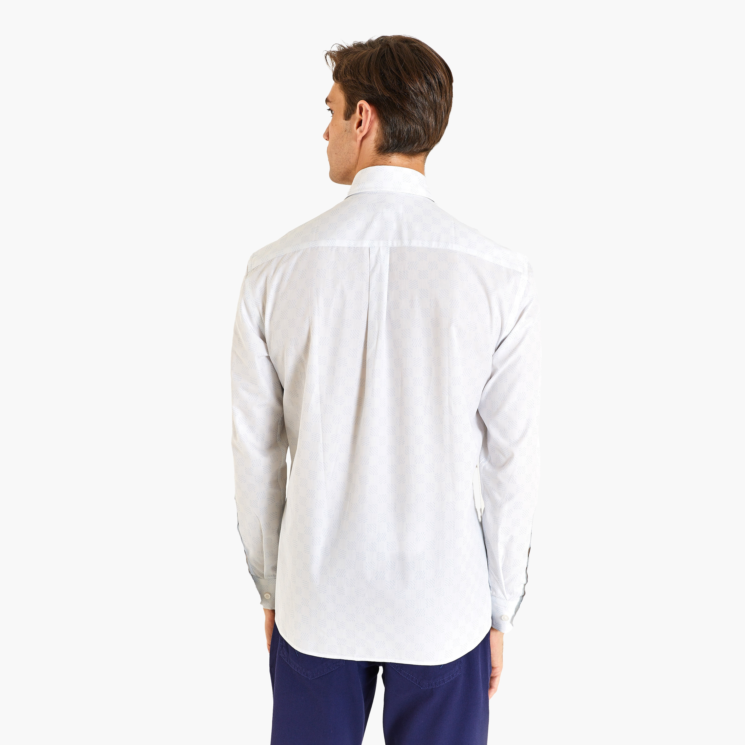 قميص كاجوال بأكمام طويلة وياقة بأزرار من الأسفل مع مطبوع من يو اس بولو اسن-men-clothing-shirts-image-3