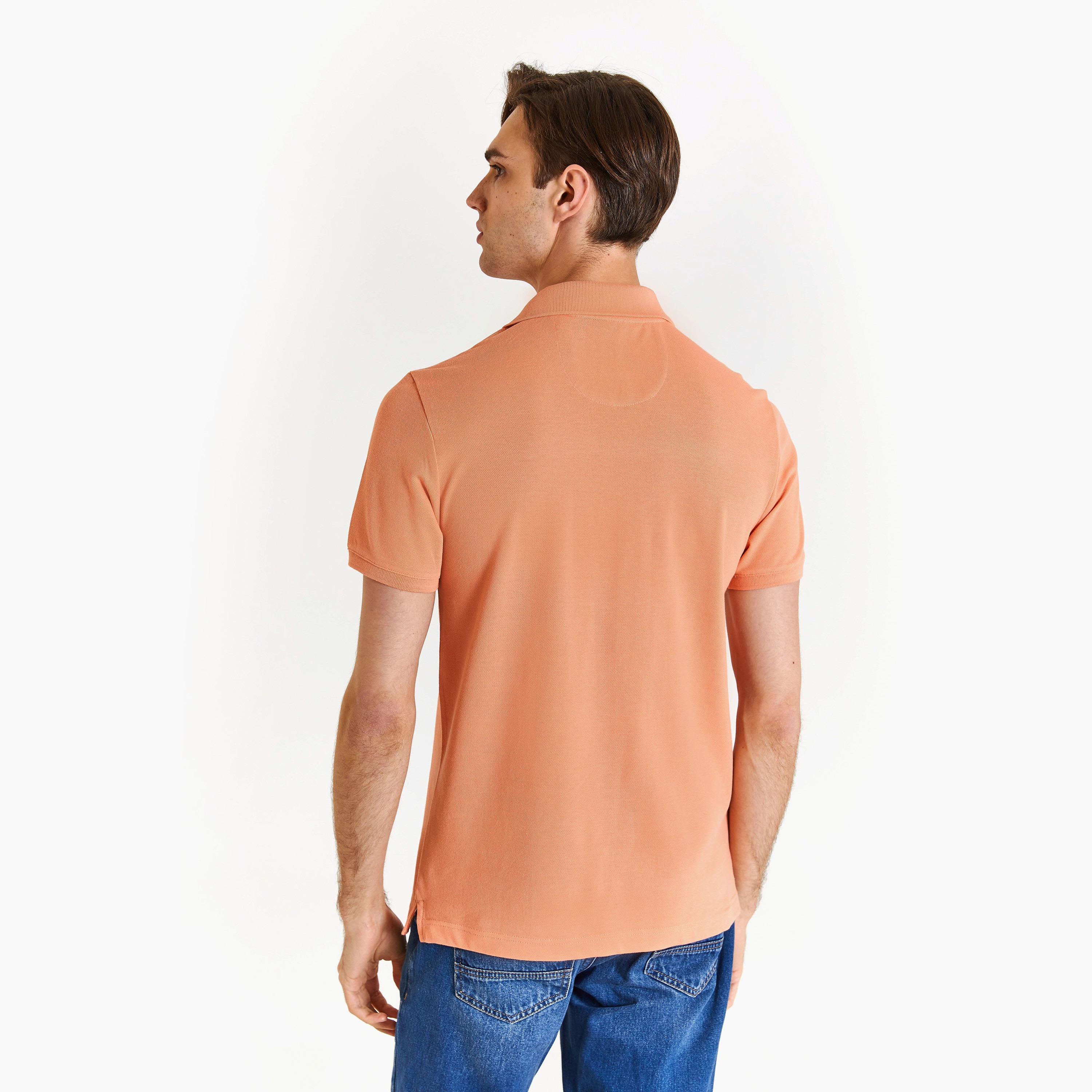 تيشيرت بولو بأكمام قصيرة بياقة بشعار مطرز بشعار U.S.Polo'Assn-men-clothing-tshirtsandpolos-polos-image-11