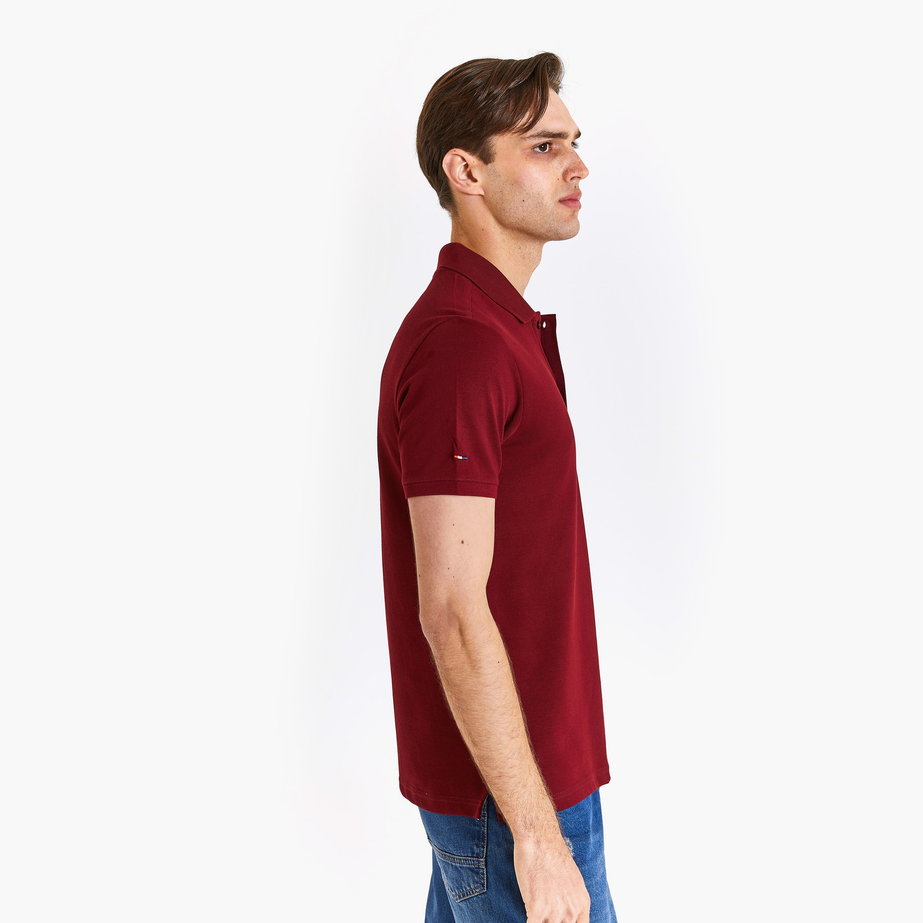 U.S. Polo Assn Plain Collared Short Sleeves Polo T-Shirt-men-clothing-tshirtsandpolos-polos-image-2