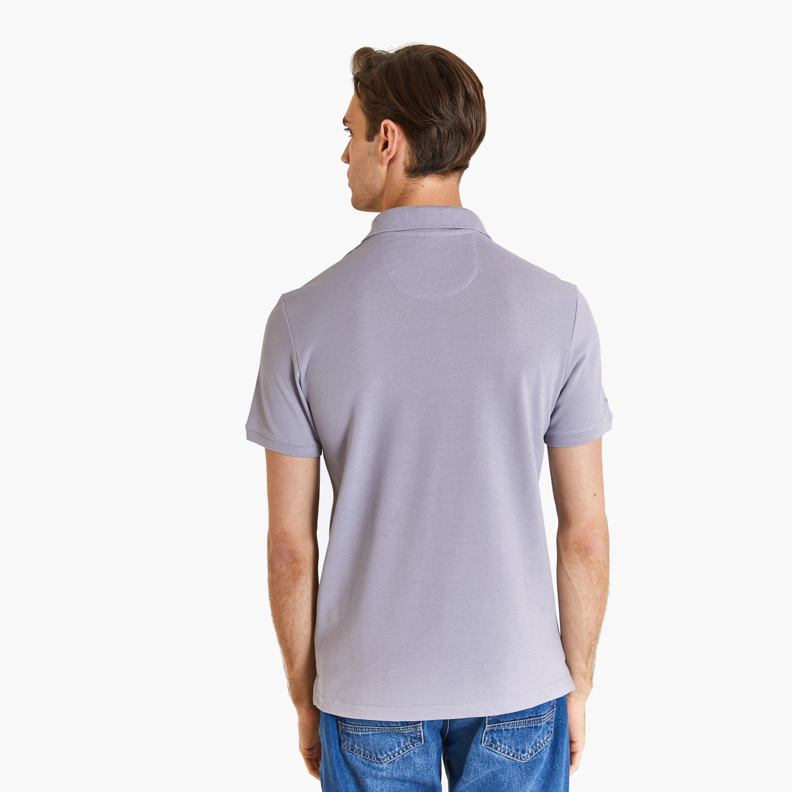 U.S. Polo Assn Plain Collared Short Sleeves Polo T-Shirt-men-clothing-tshirtsandpolos-polos-image-3