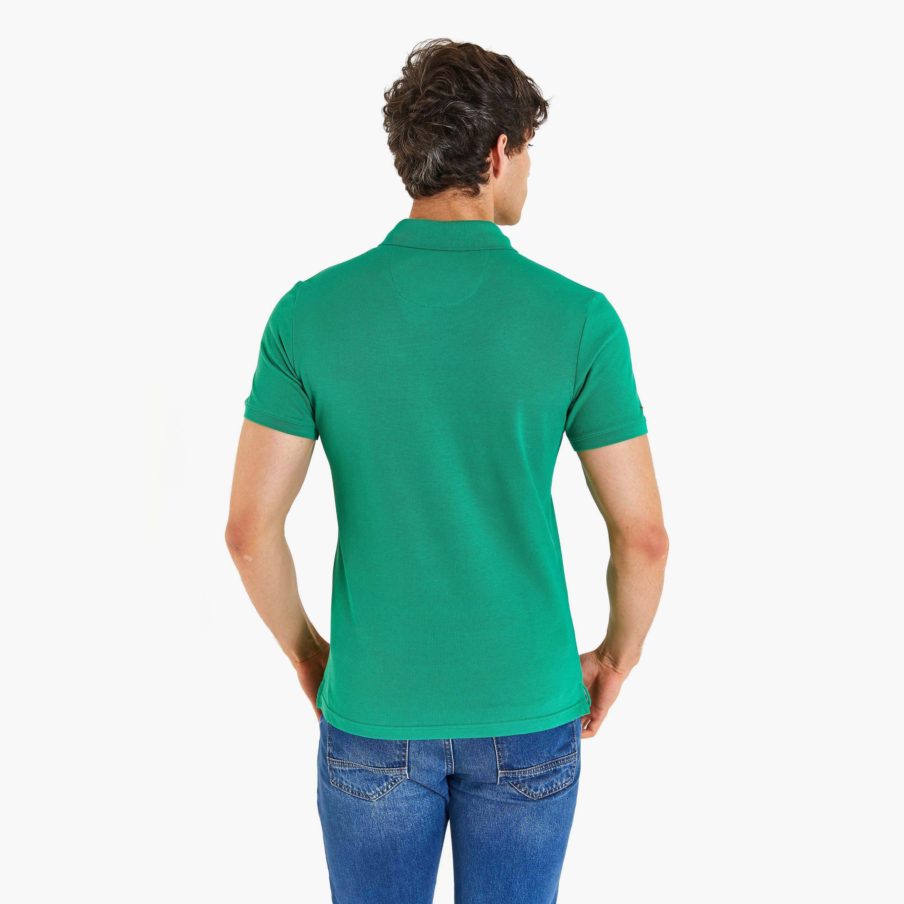 تي شيرت بولو بأكمام قصيرة وياقة سادة  من يو اس بولو اسسن-men-clothing-tshirtsandpolos-polos-image-3