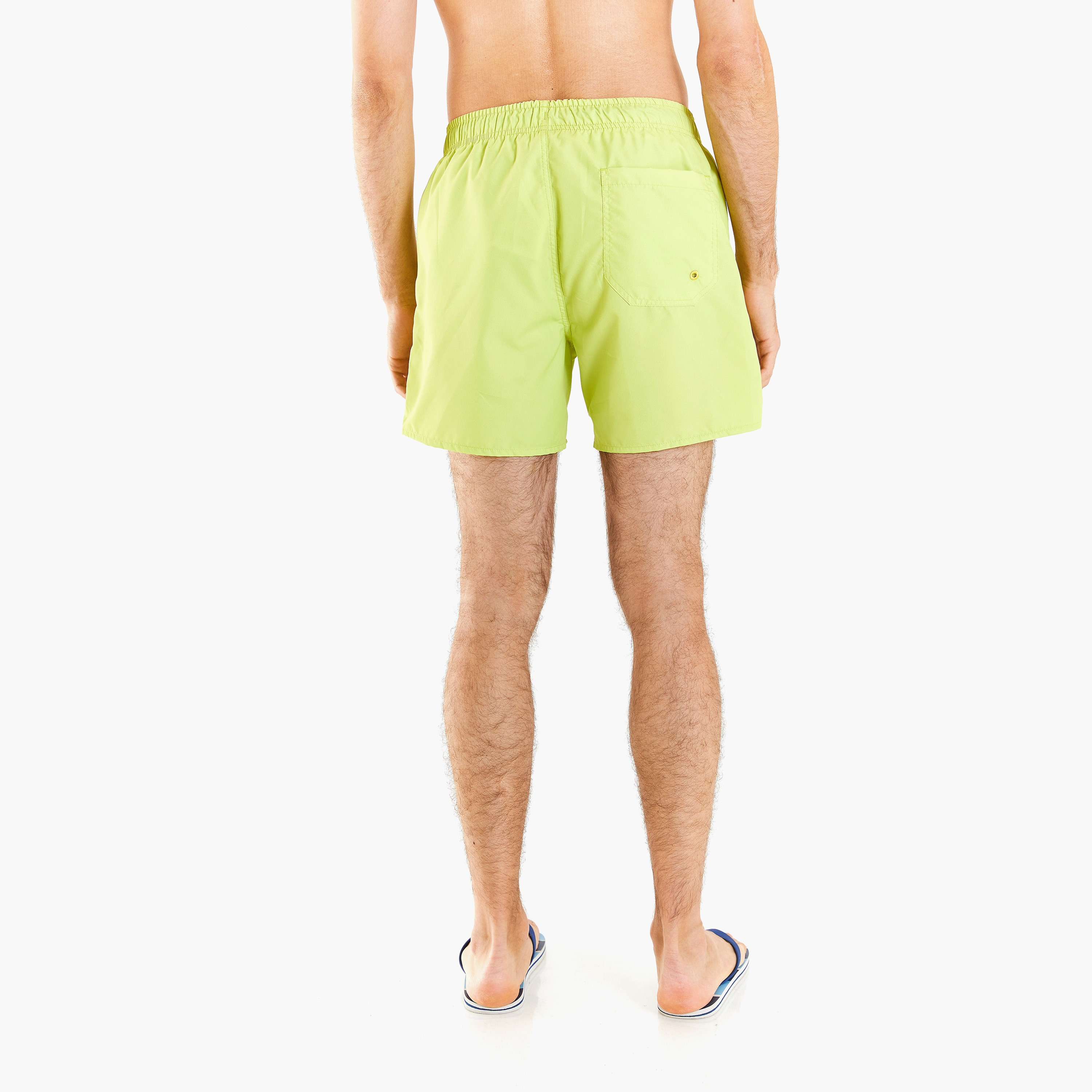 U.S.Polo'Assn Embroidered Logo Drawstring Waistband Swim Shorts-men-clothing-swimandbeach-shorts-image-11