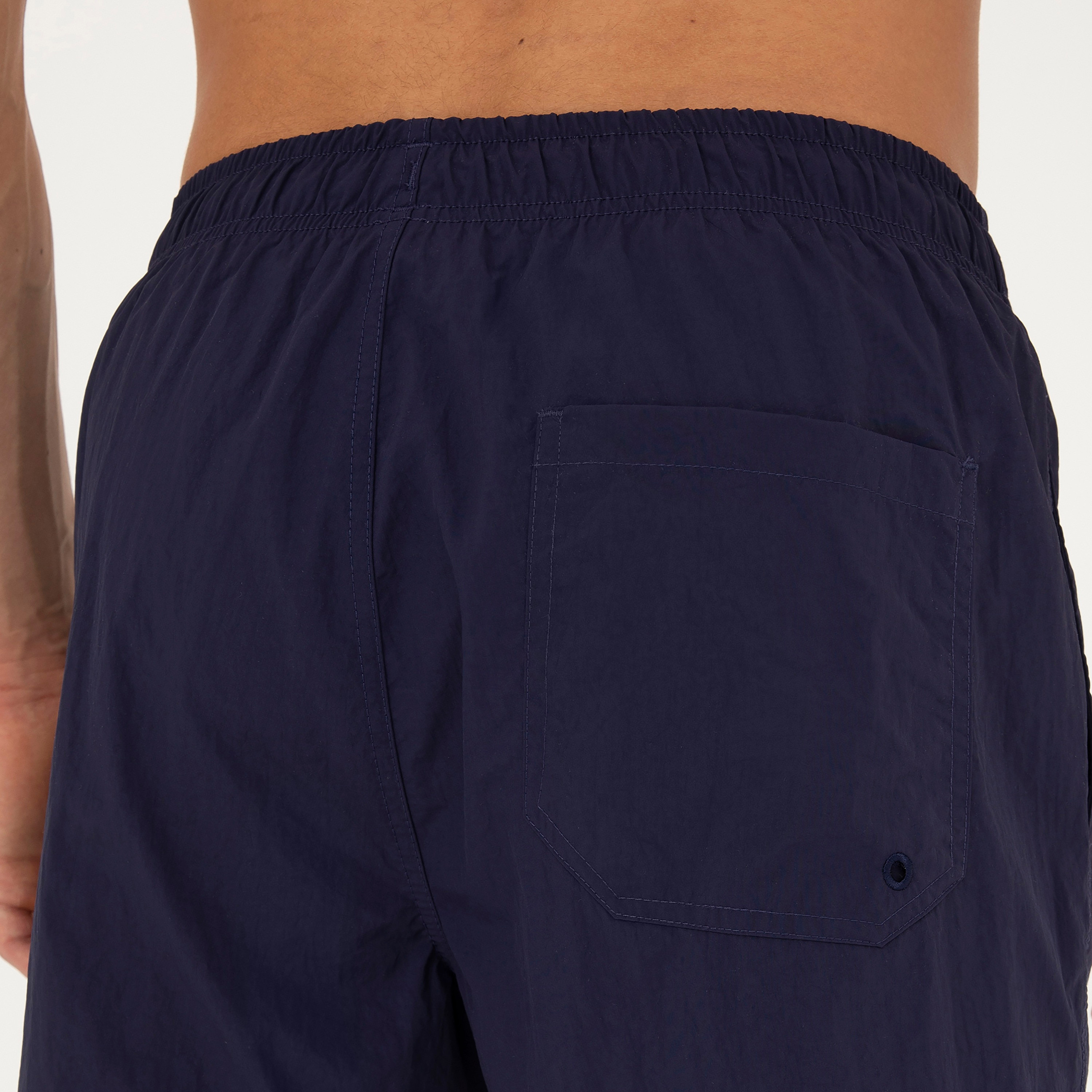 U.S.Polo'Assn Embroidered Logo Drawstring Waistband Swim Shorts-men-clothing-swimandbeach-shorts-image-8