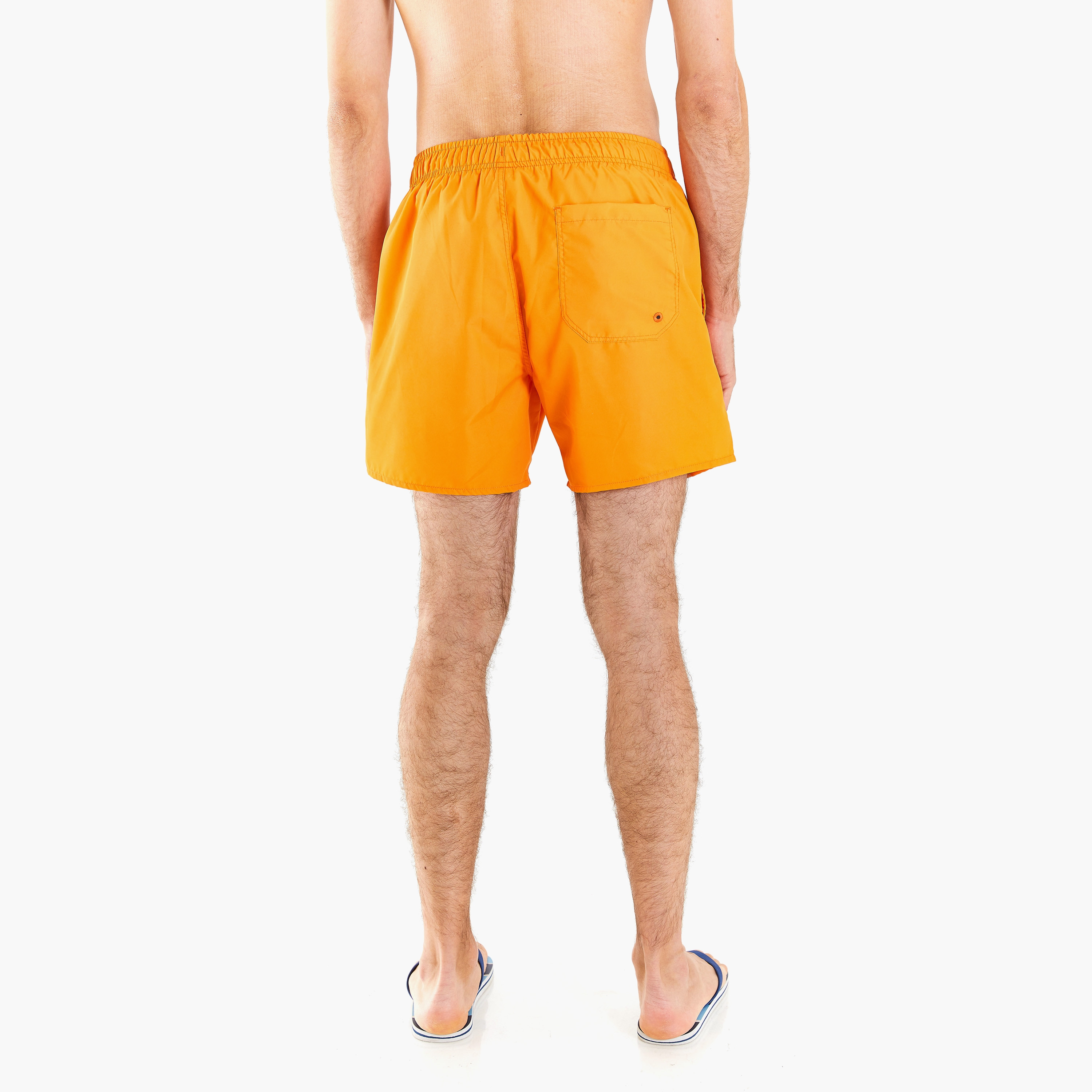 U.S.Polo'Assn Embroidered Logo Drawstring Waistband Swim Shorts-men-clothing-swimandbeach-shorts-image-14