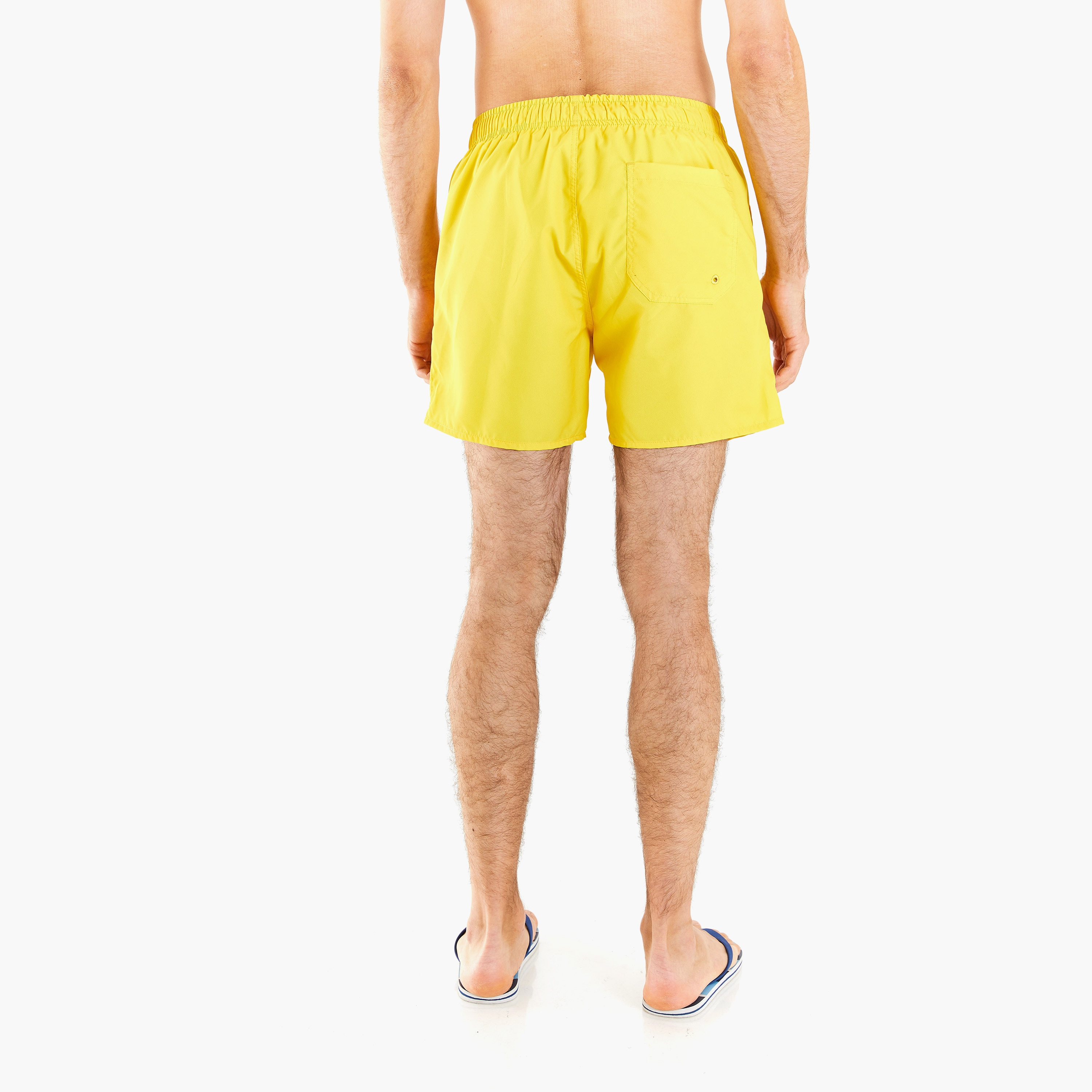 U.S.Polo'Assn Embroidered Logo Drawstring Waistband Swim Shorts-men-clothing-swimandbeach-shorts-image-21