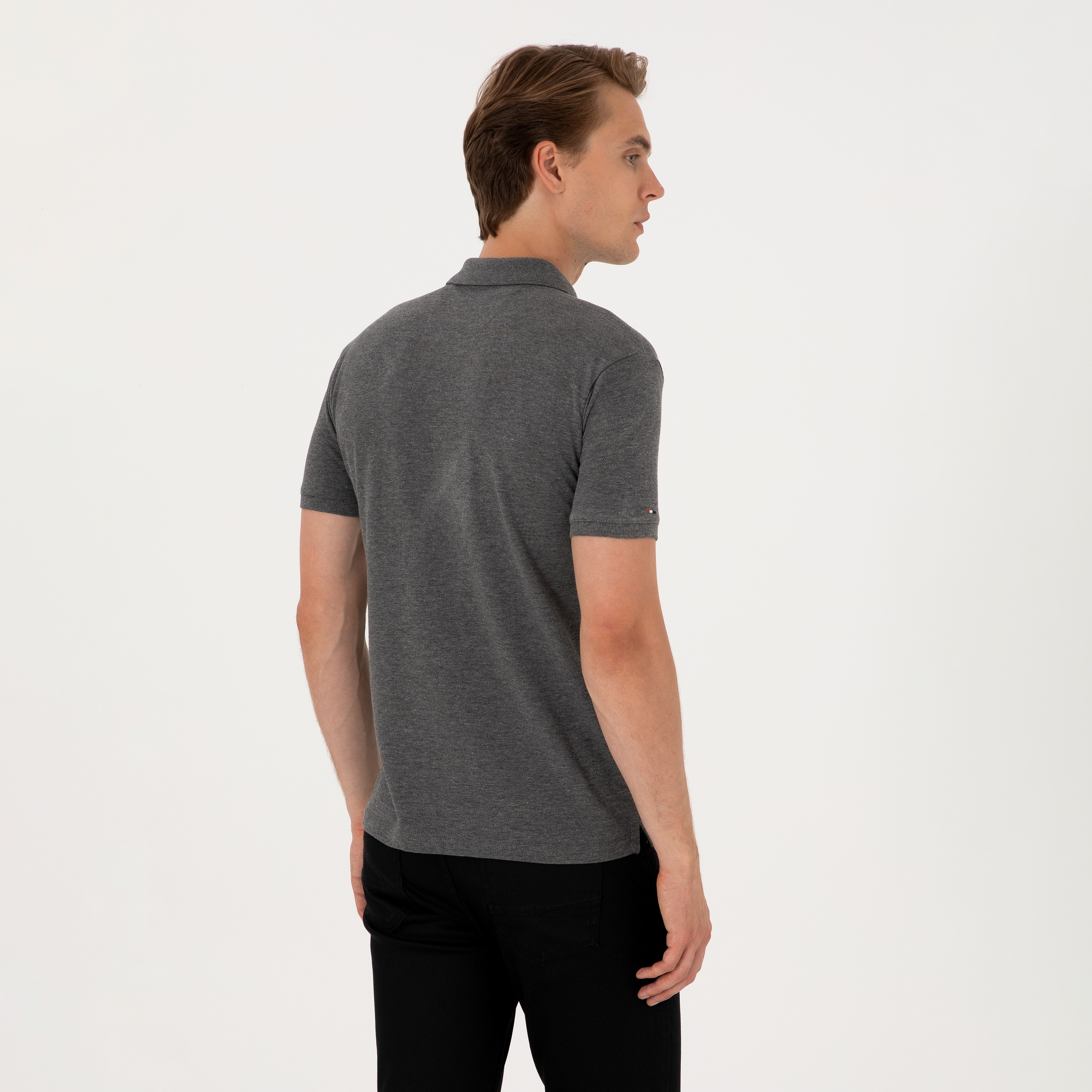 U.S. Polo Assn Plain Collared Short Sleeves Men's Polo T-Shirt-men-clothing-tshirtsandpolos-polos-image-4