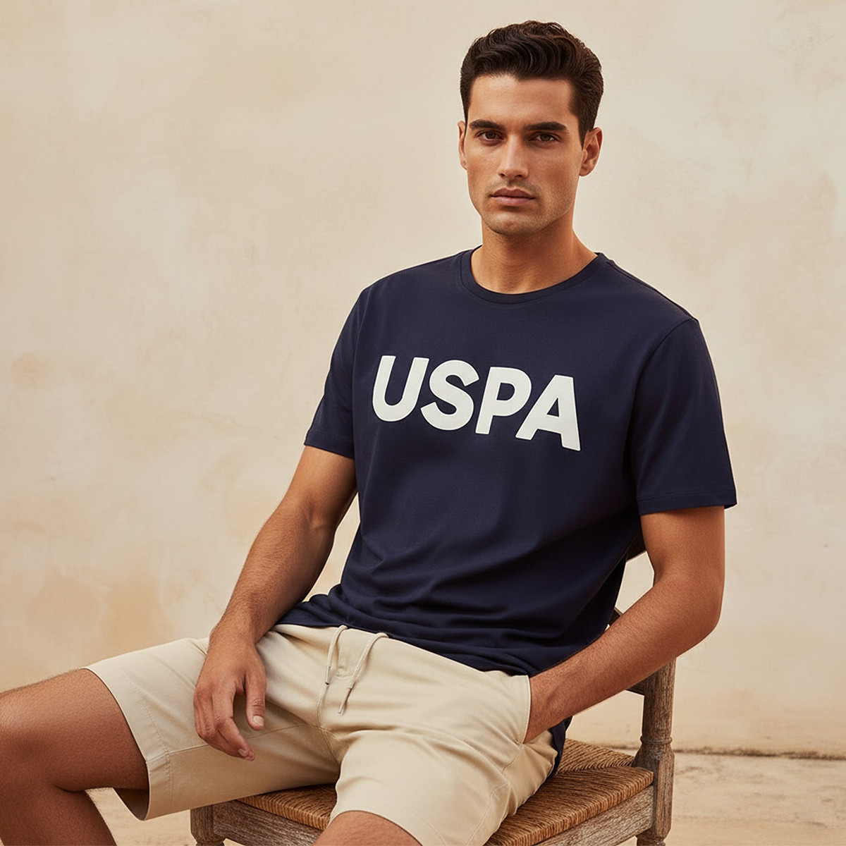U.S. Polo Assn Printed Crew Neck Short Sleeves Men's T-Shirt-men-clothing-tshirtsandpolos-tshirts-image-5