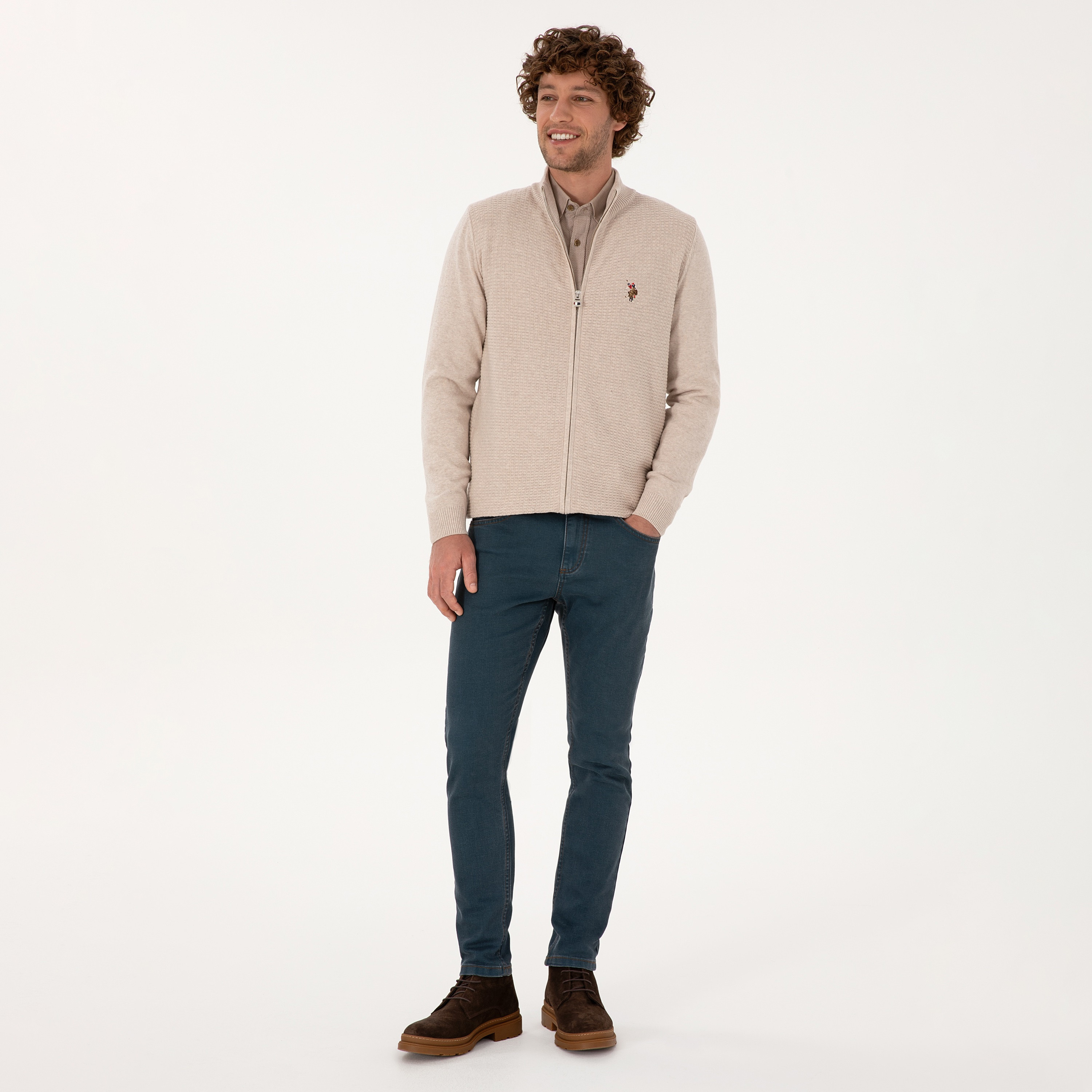 كارديجان رجالي بياقة قائمة محبوكة وأكمام طويلة من يو إس بولو أسسن-men-clothing-sweatersandpullovers-image-22