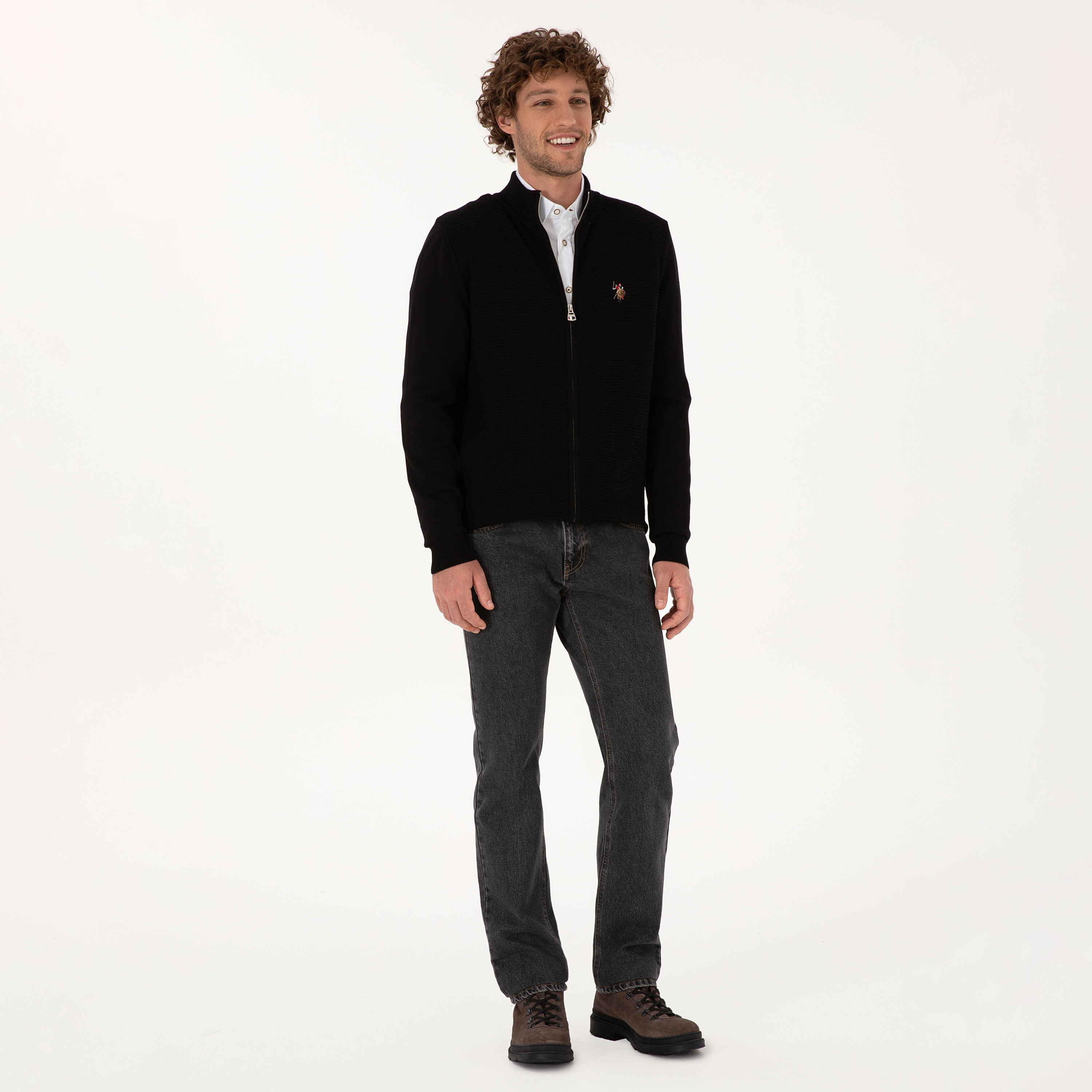 كارديجان رجالي بياقة قائمة محبوكة وأكمام طويلة من يو إس بولو أسسن-men-clothing-sweatersandpullovers-image-6