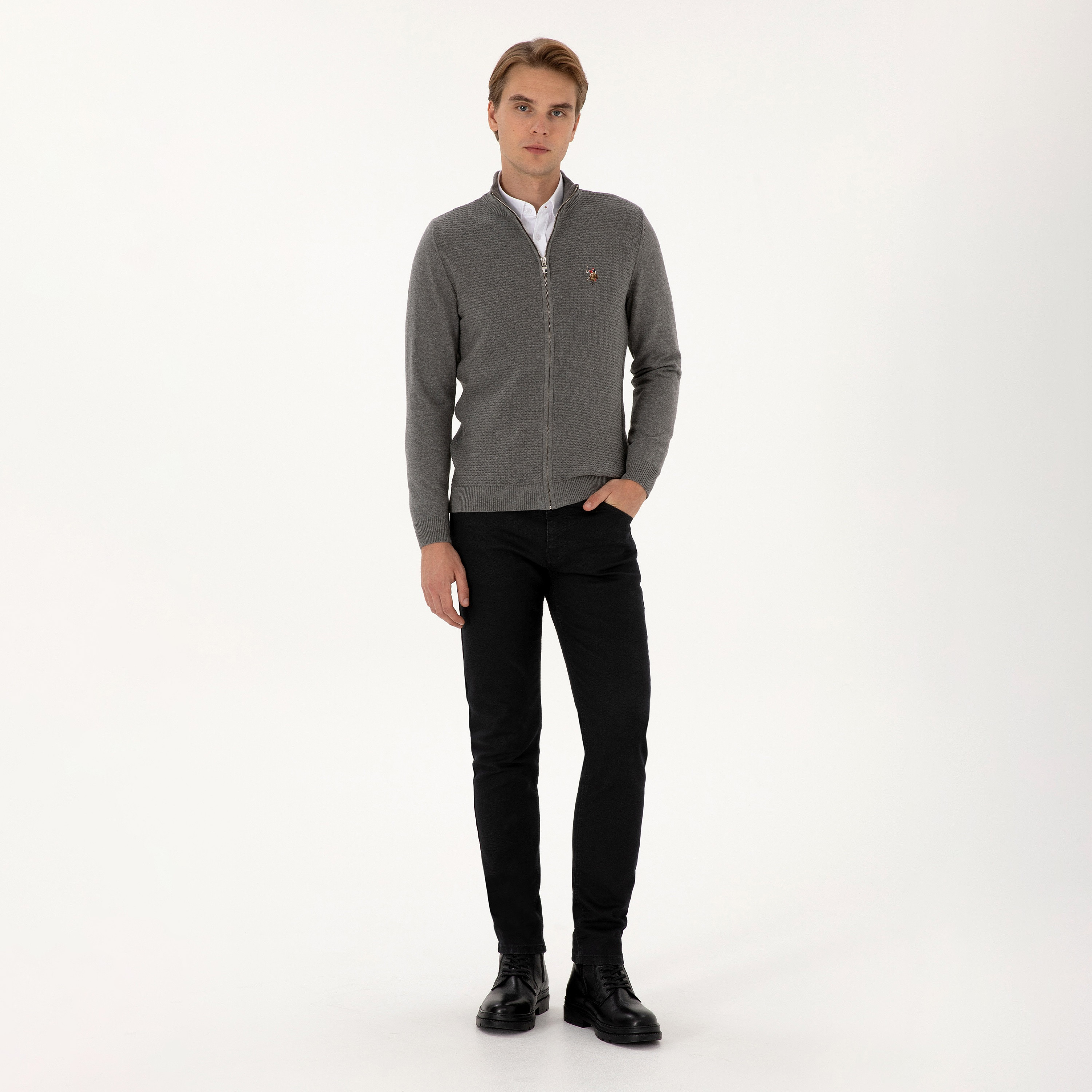 كارديجان رجالي بياقة قائمة محبوكة وأكمام طويلة من يو إس بولو أسسن-men-clothing-sweatersandpullovers-image-14