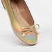Little Missy Scalloped Slip-On Ballerina Shoes with Bow Accent-Girl%27s Ballerinas-thumbnailMobile-3