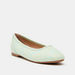 Little Missy Lace Detail Slip-On Ballerina Shoes-Girl%27s Ballerinas-thumbnail-1