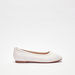 Little Missy Lace Detail Slip-On Ballerina Shoes-Girl%27s Ballerinas-thumbnail-0