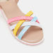 Little Missy Cross Strap Flat Sandals with Hook and Loop Closure-Girl%27s Sandals-thumbnailMobile-3