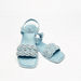 Little Missy Braided Flat Sandals with Hook and Loop Closure-Girl%27s Sandals-thumbnailMobile-3