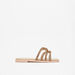 Little Missy Embellished Strap Slide Sandals-Girl%27s Sandals-thumbnail-0