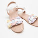 Little Missy Strap Link Detail Sandals with Hook and Loop Closure-Girl%27s Sandals-thumbnailMobile-3