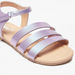 Little Missy Solid Sandals with Hook and Loop Closure-Girl%27s Sandals-thumbnail-4