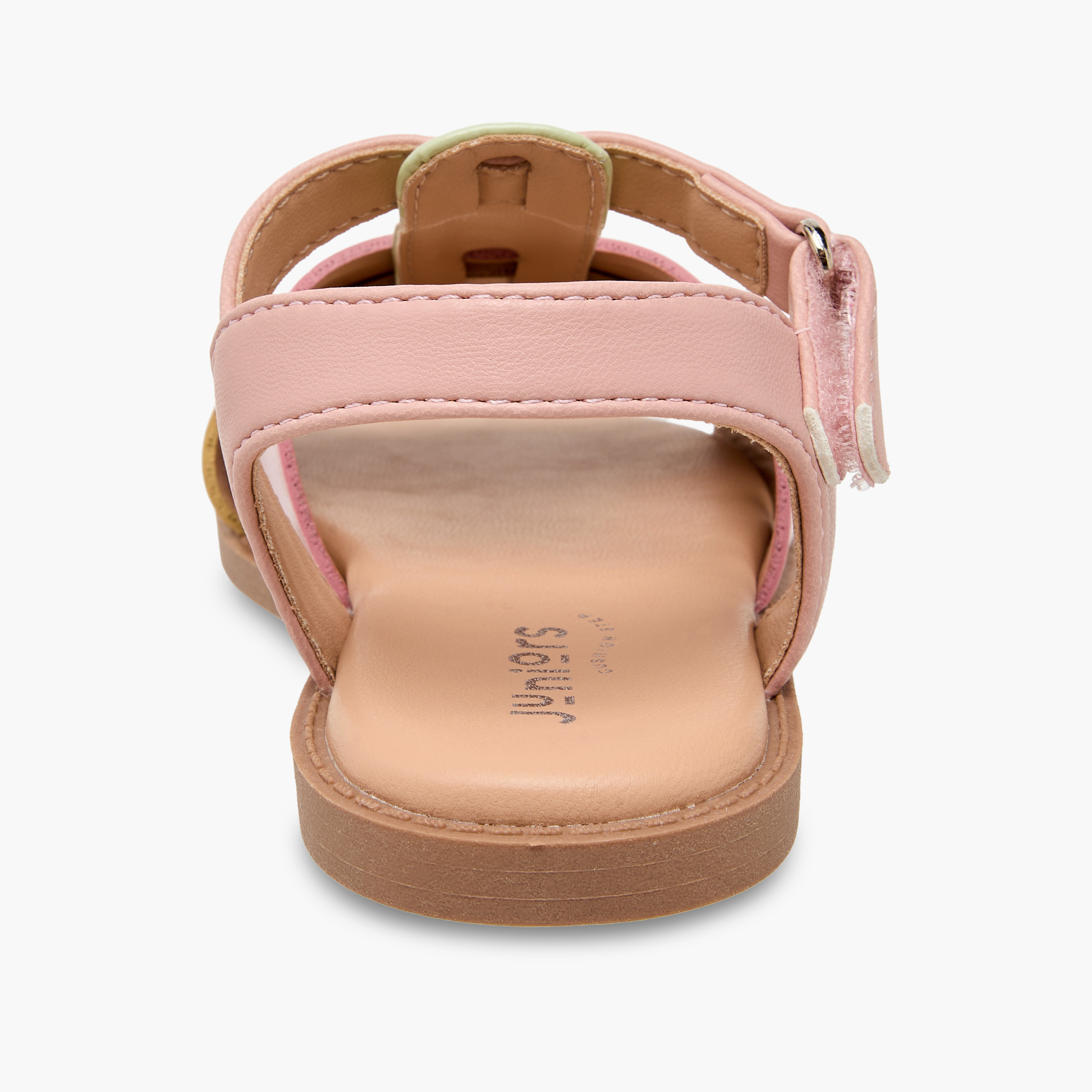 صندل بقوالب ملونة بشريط إغلاق لاصق من جونيورز-girls-shoes-sandals-image-4