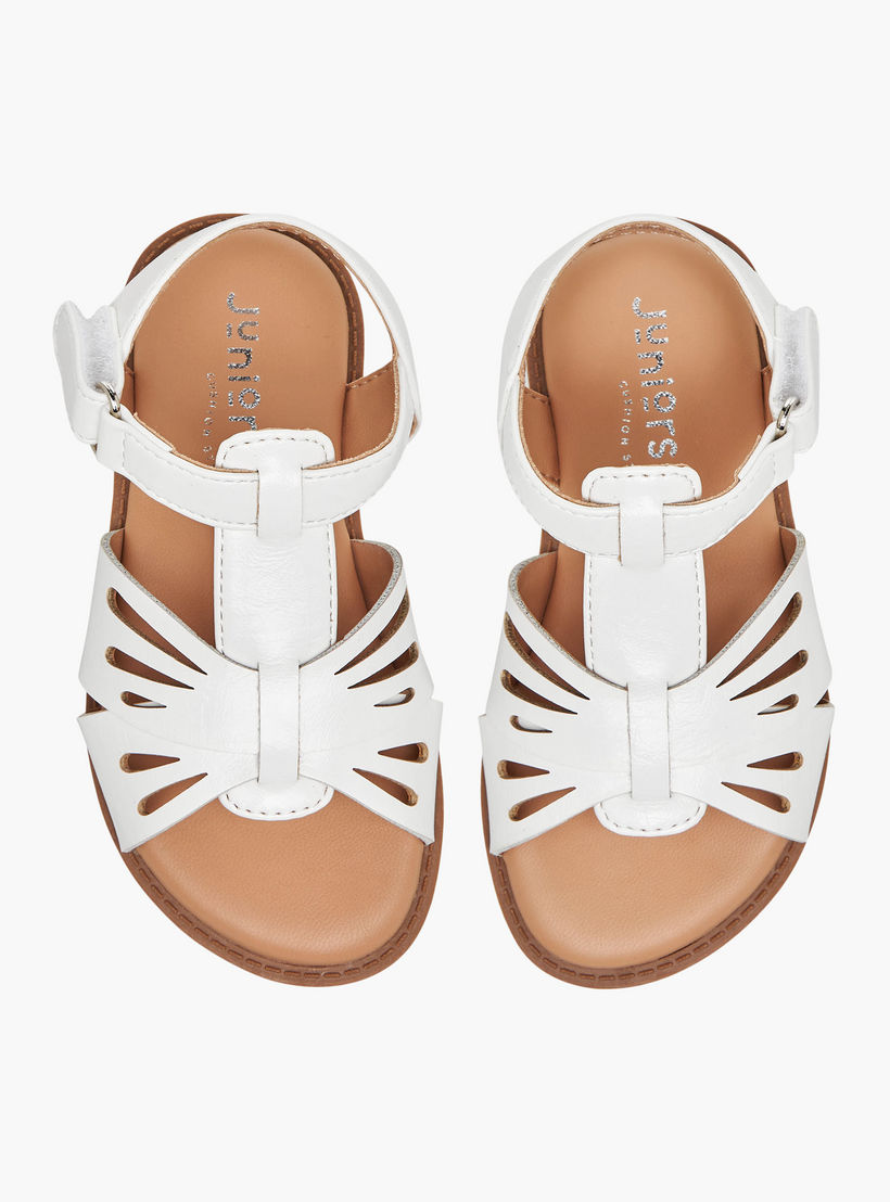 صندل بشريط إغلاق لاصق للبنات من جونيورز-girls-shoes-sandals-image-1