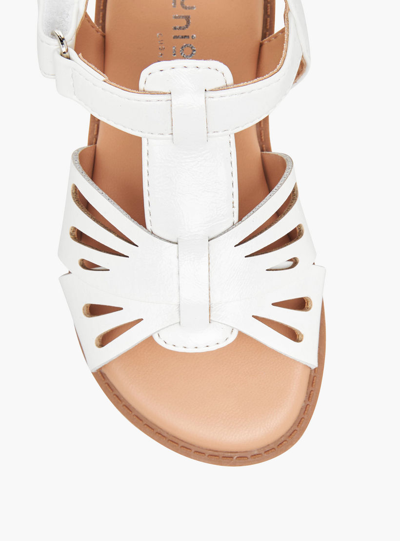 صندل بشريط إغلاق لاصق للبنات من جونيورز-girls-shoes-sandals-image-3