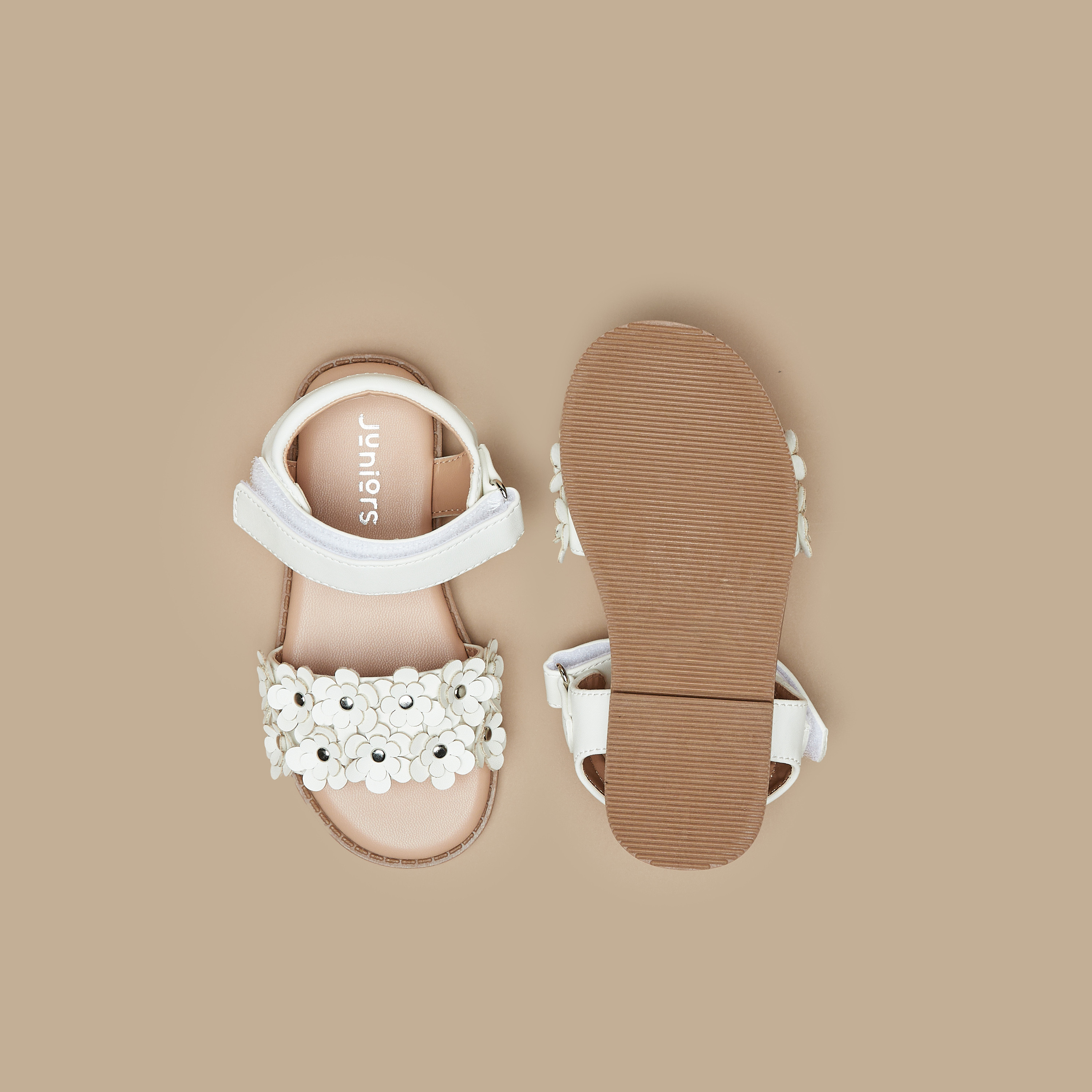 Girls white deals sandals