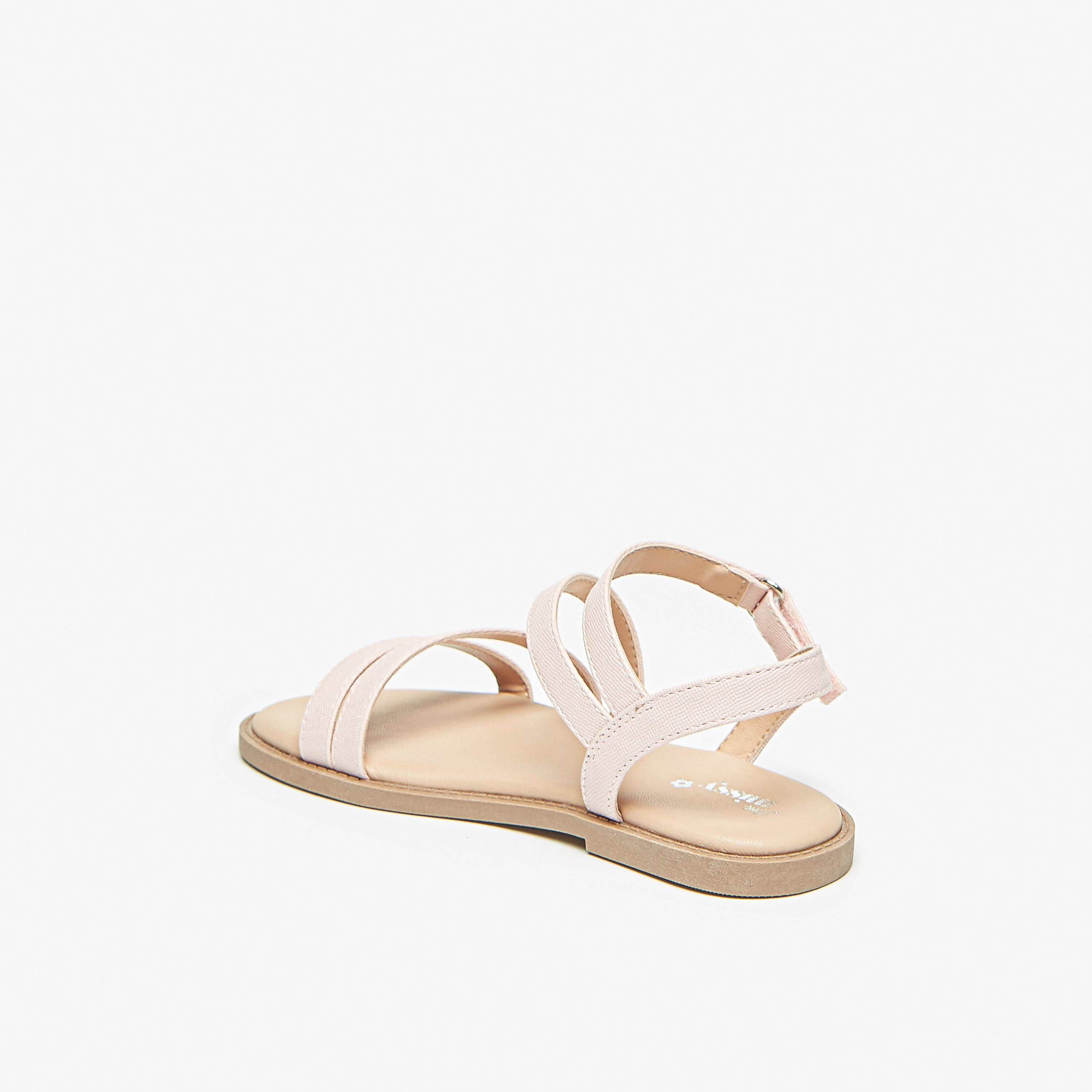 Women's Nina Slide Sandals - A New Day™ Beige 5.5 : Target