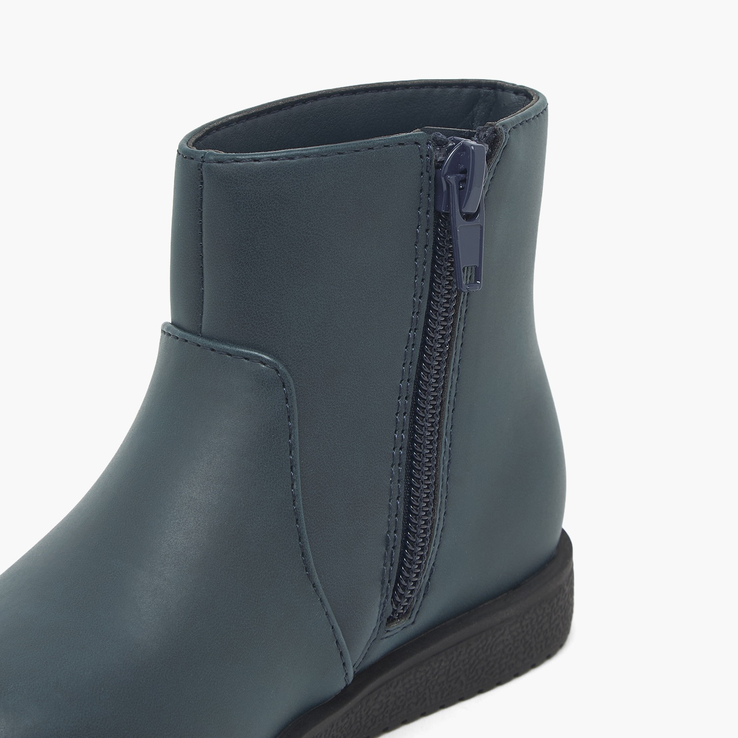 Flora Bella Girls Star Applique Ankle Boots-girls-shoes-boots-image-4