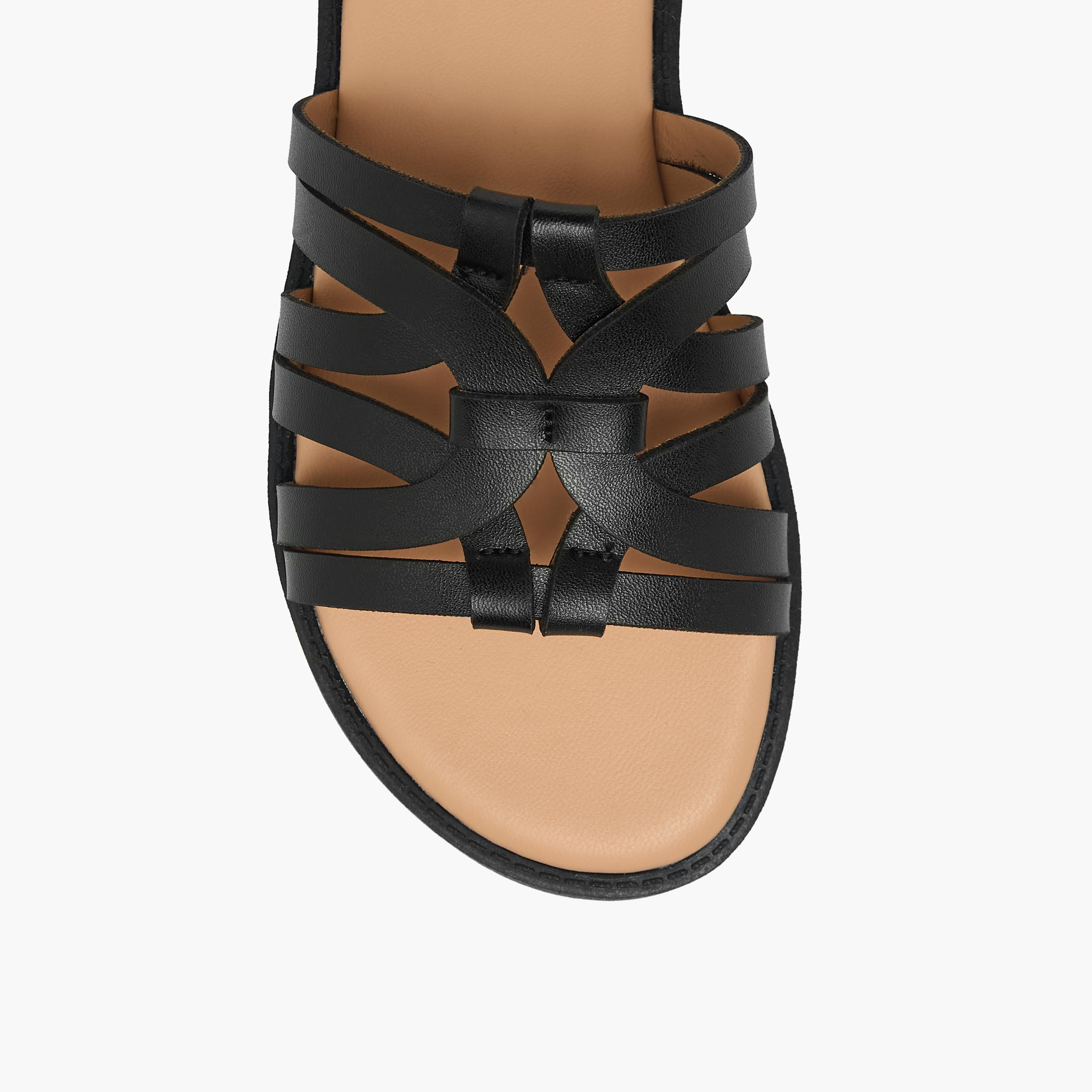 صندل سهل الارتداء بأحزمة للبنات من ليتل ميسي-girls-shoes-sandals-image-3