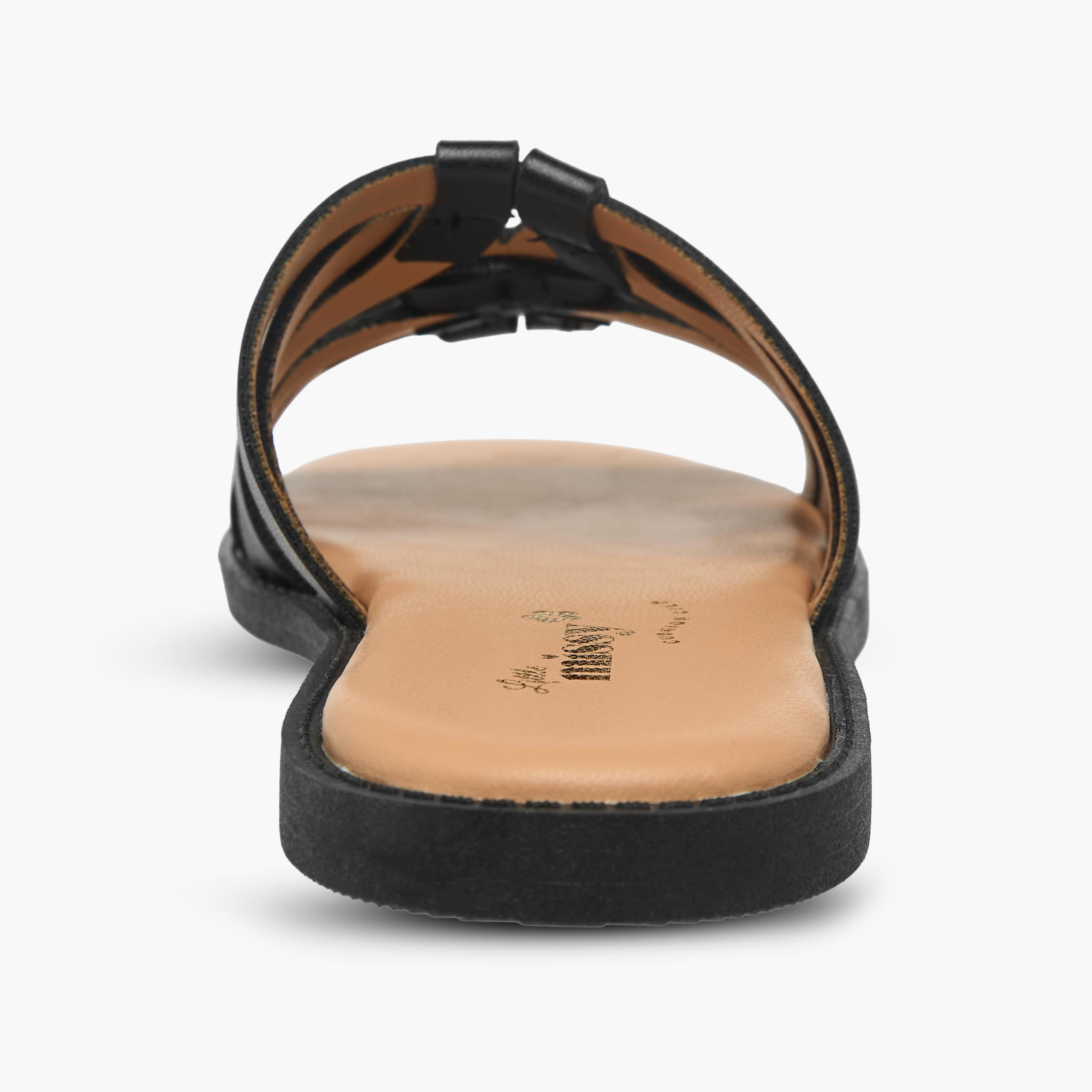 صندل سهل الارتداء بأحزمة للبنات من ليتل ميسي-girls-shoes-sandals-image-4