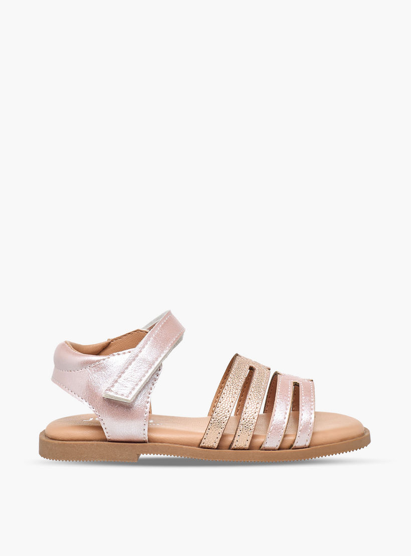 صندل بشريط لاصق للبنات من جونيورز-girls-shoes-sandals-image-2