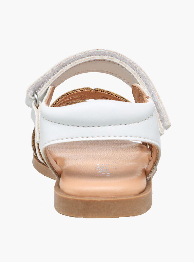 صندل بشريط إغلاق لاصق للبنات من جونيورز-girls-shoes-sandals-image-4