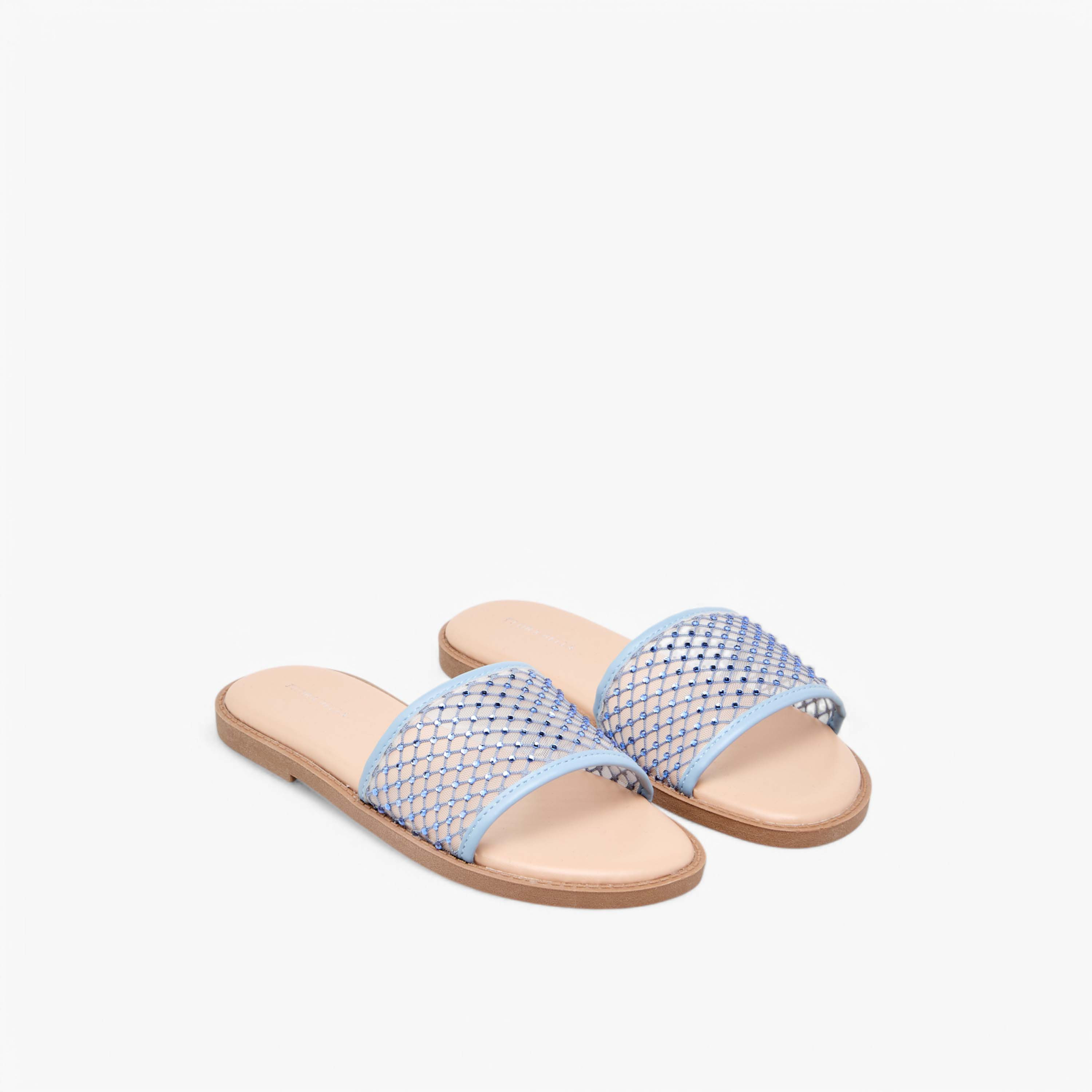 Flora Bella Embellished Slip-On Sandals-girls-shoes-sandals-image-1
