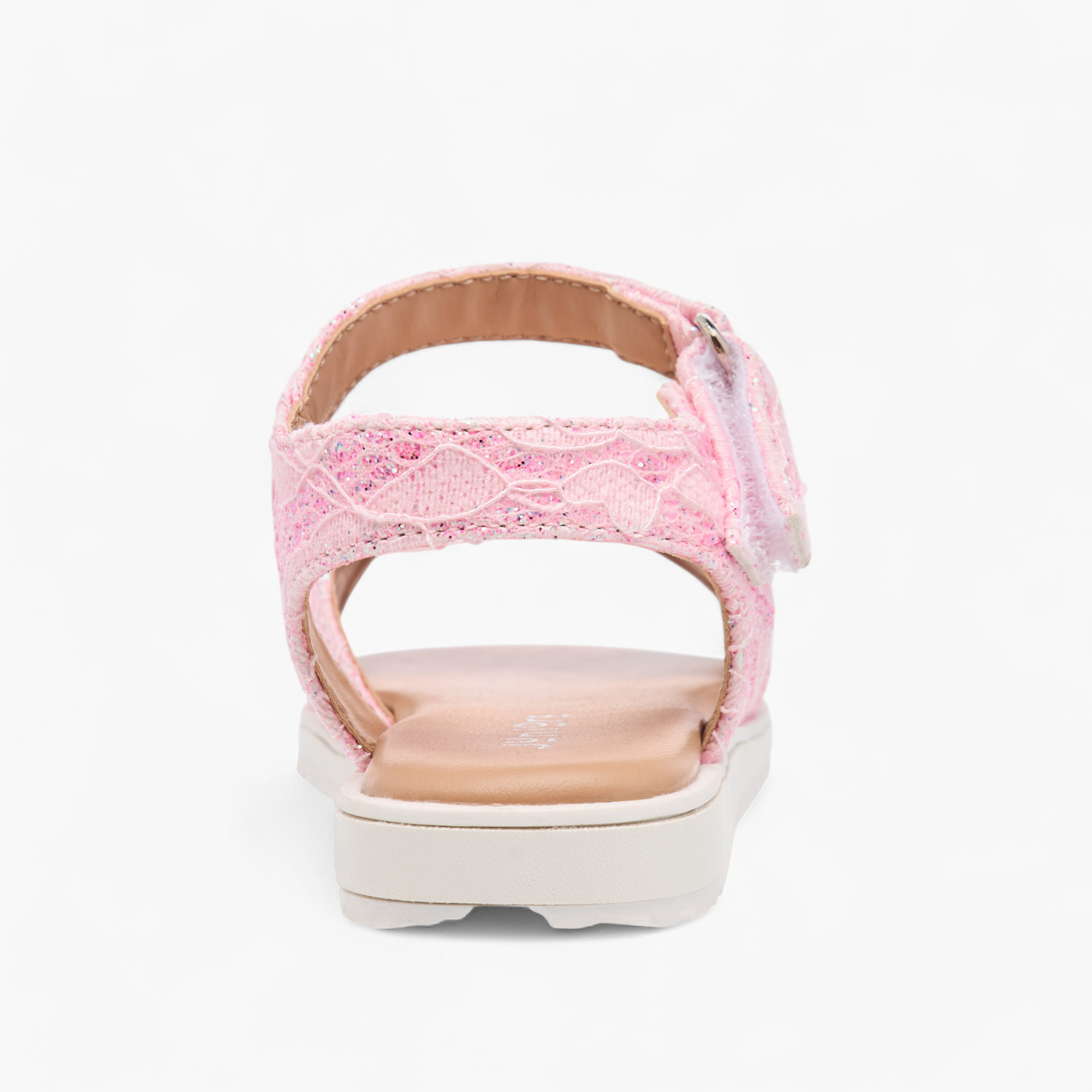 صندل بشريط إغلاق وتزيينات زهور من جونيورز-girls-shoes-sandals-image-4