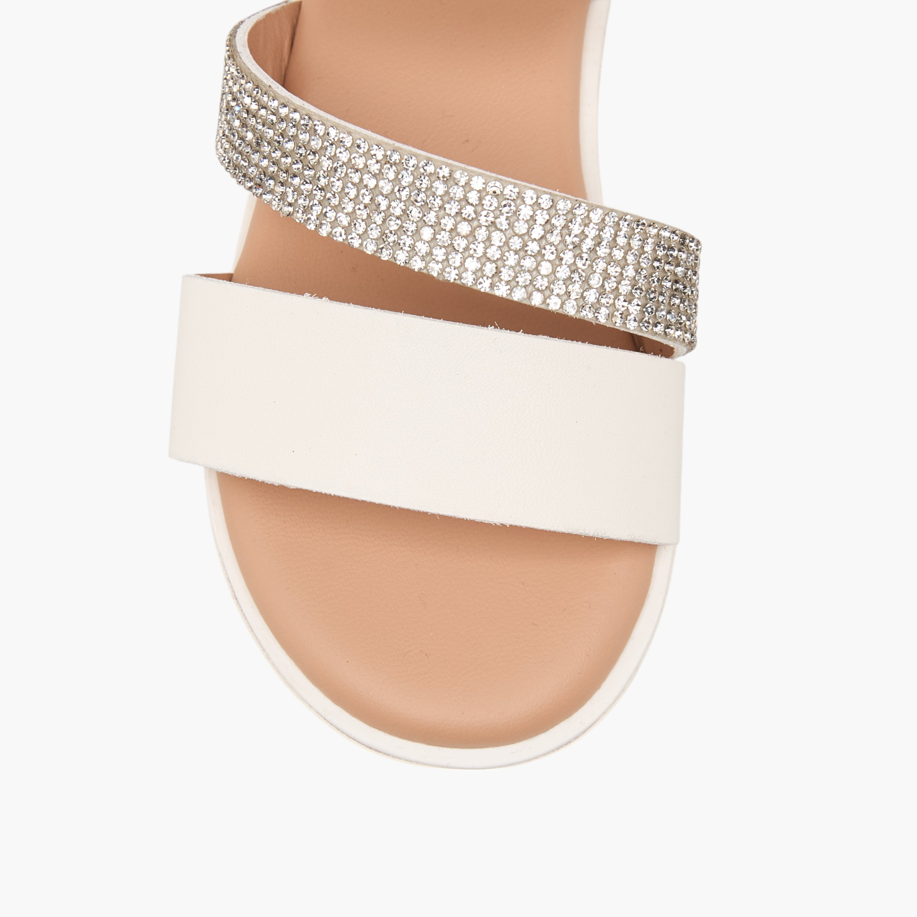 Flora Bella Solid Sandals with Hook and Loop Closure-girls-shoes-sandals-image-3