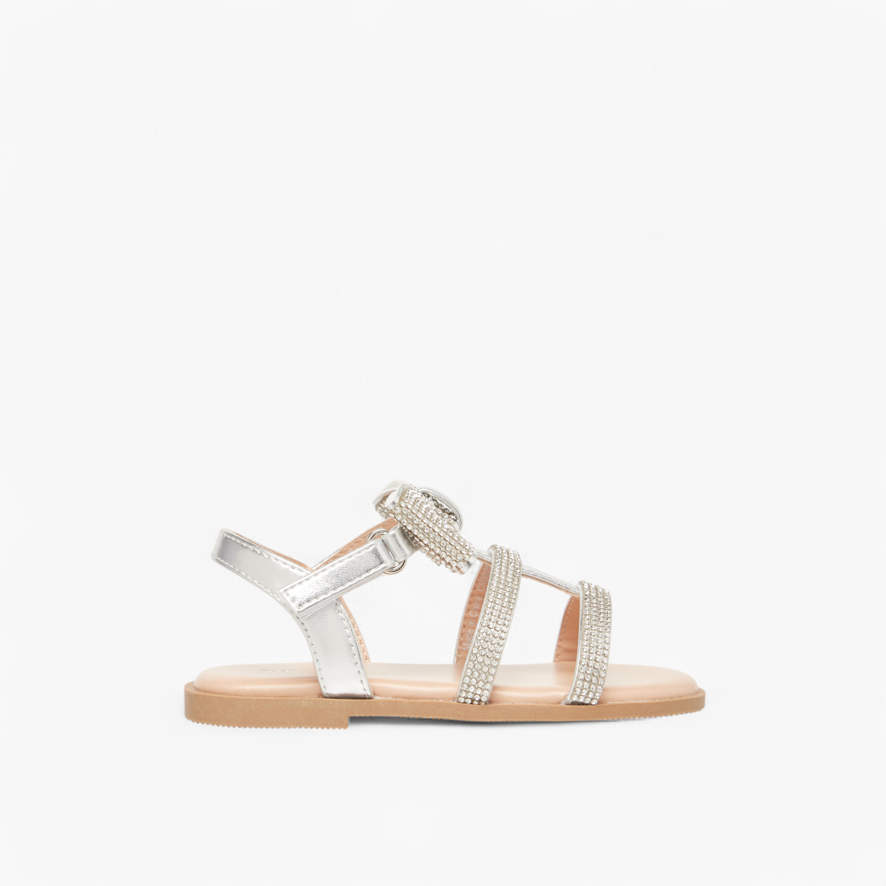 صندل مزين بشريط إغلاق من فلورا بيلا-girls-shoes-sandals-image-6