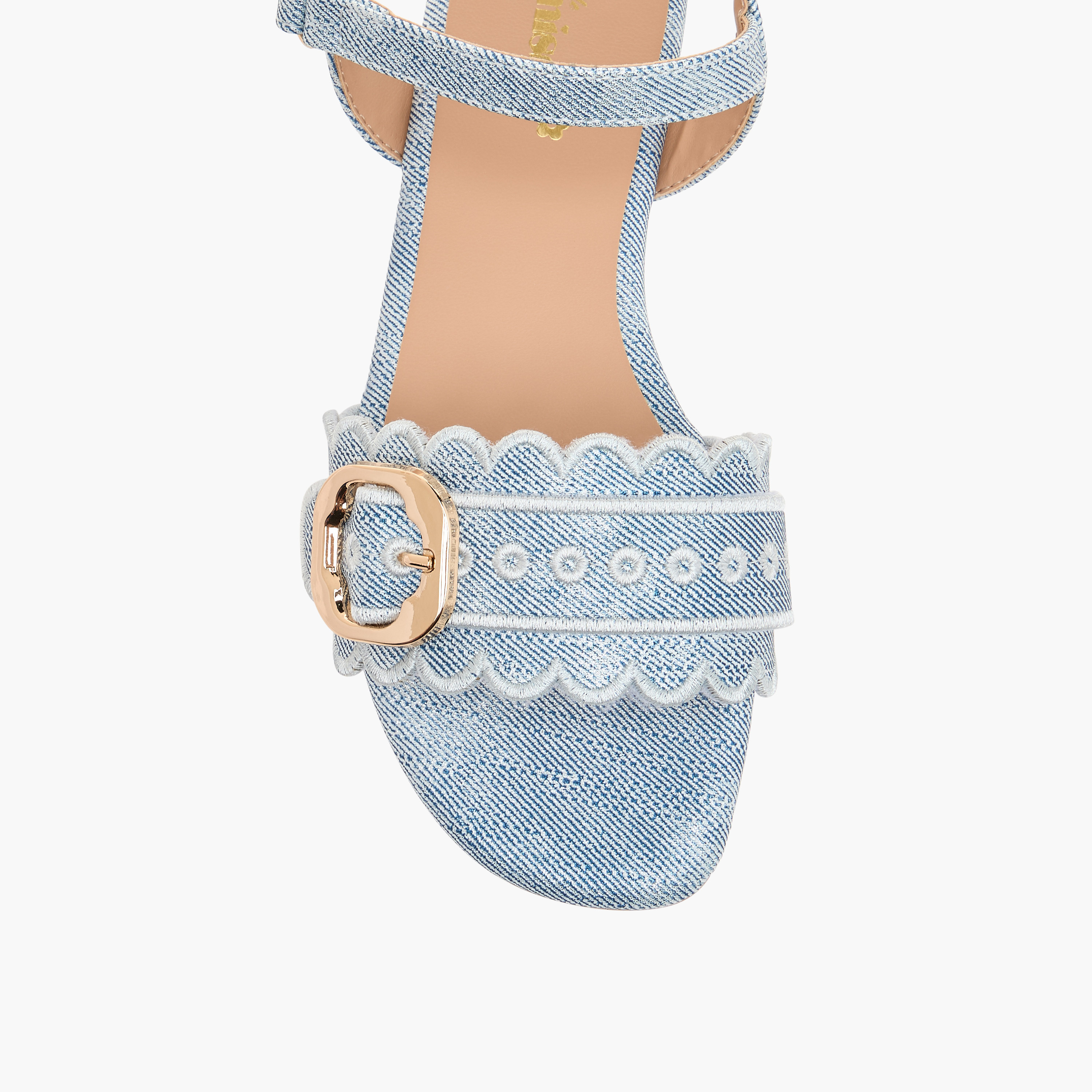 صندل بارز الملمس بحزام وشريط إغلاق لاصق من ليتل ميسي-girls-shoes-sandals-image-8